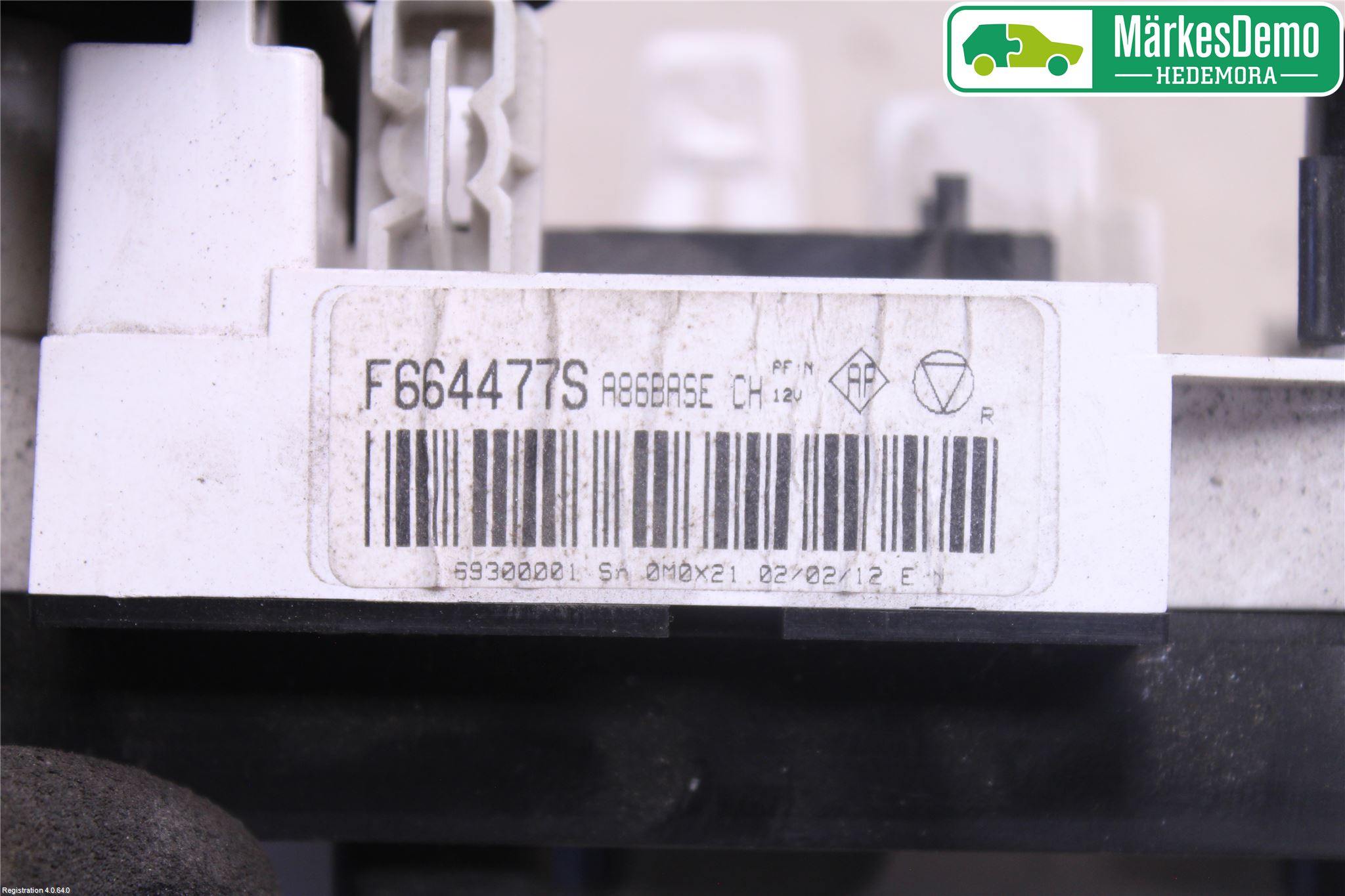 Mopedbil Chatenet CHATENET CH26 Varmeapparat Panel(Regulering)