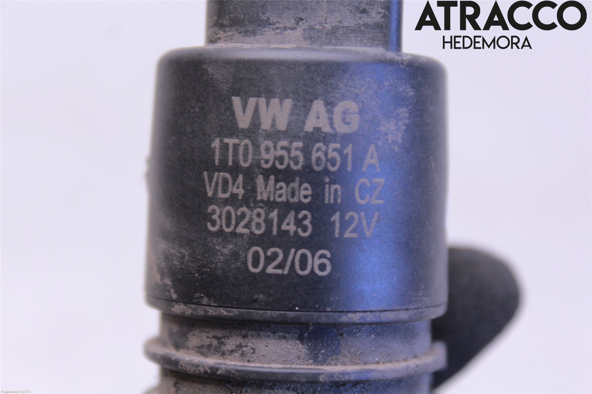Audi A4/S4 05-07 Spylerpumpe Frontrute