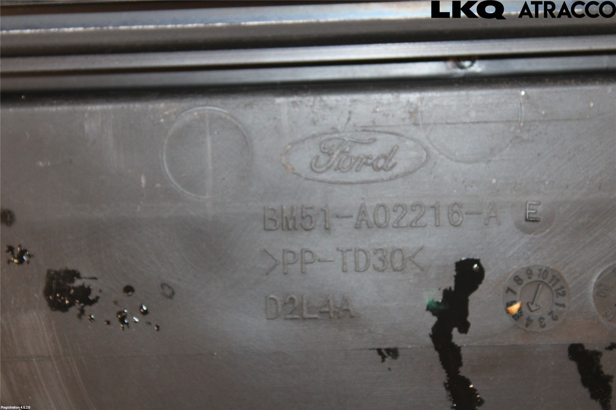Ford FOCUS 11-14 Visker Deksel-Grill-Under Frr