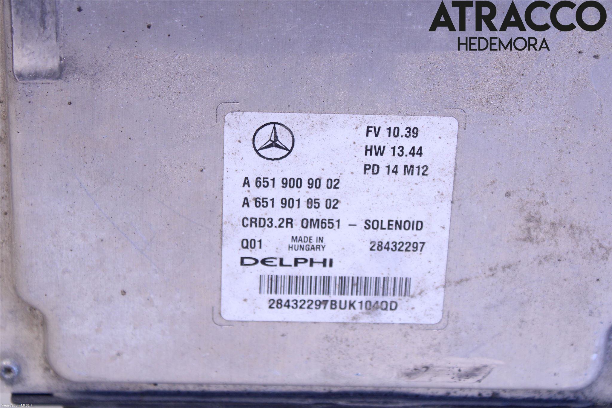 Mercedes-Benz MB E-KLASS (W212) 09-16 Styreenhet Dieselpumpe
