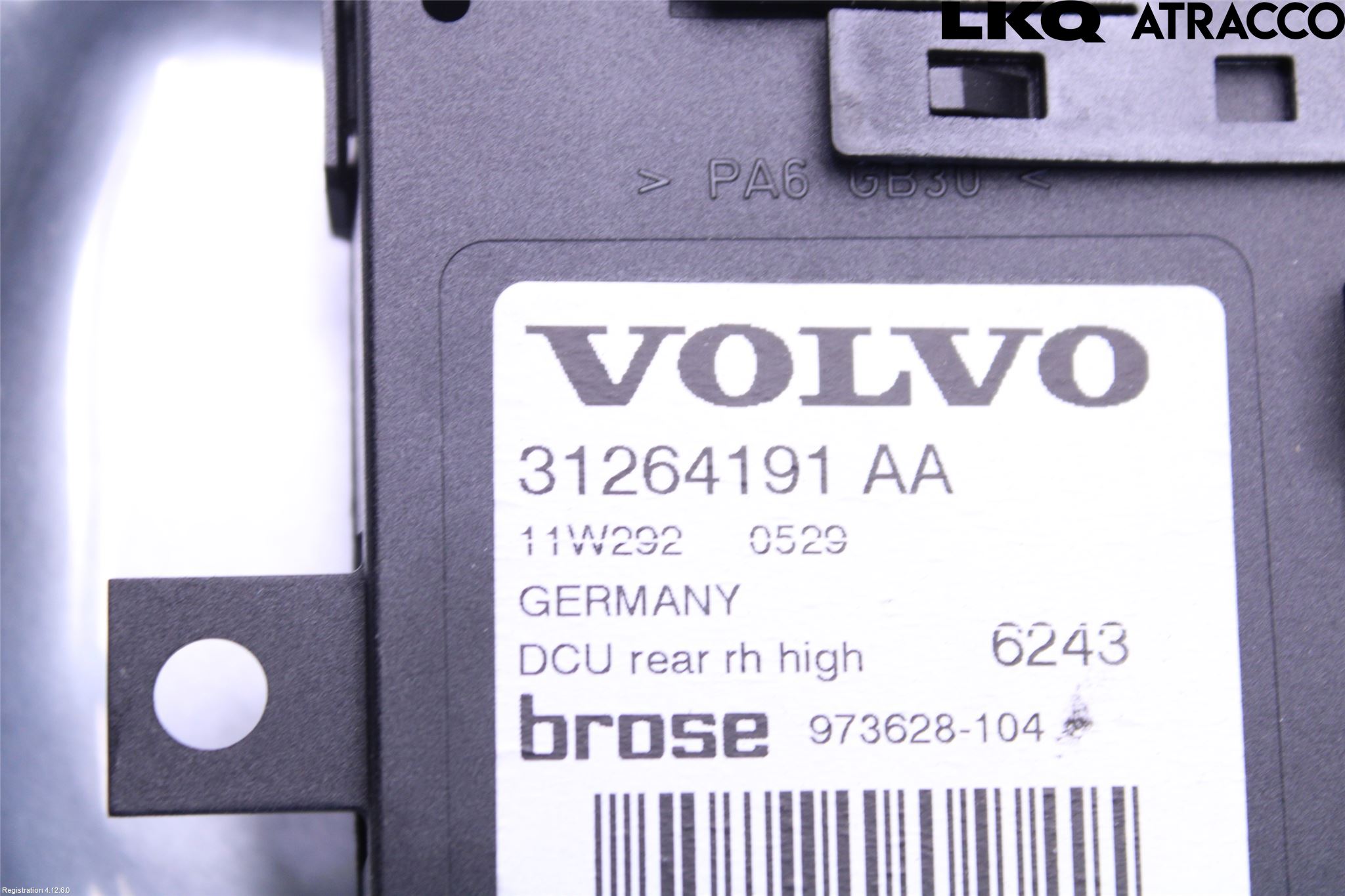 Volvo V50 08-12 Vindusheis El Komp