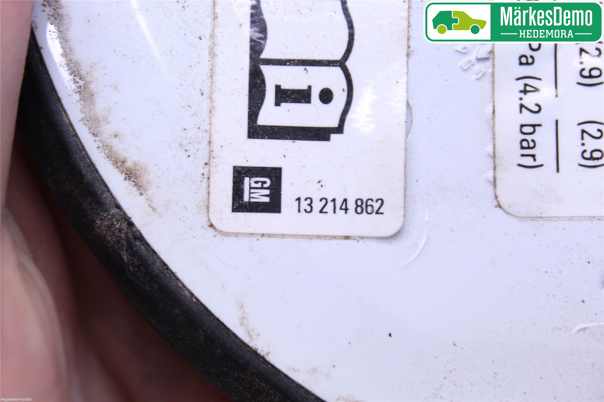 Opel ASTRA H 04-12 Drivstoff Tankluke