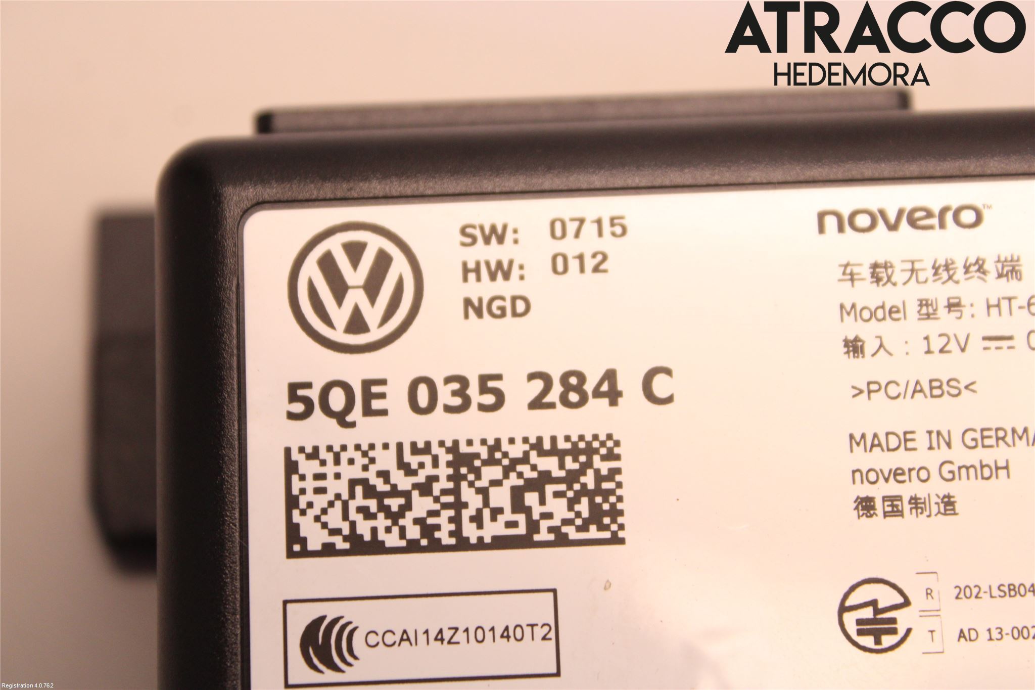 Volkswagen VW PASSAT 15-19 Styreenhet Øvrig