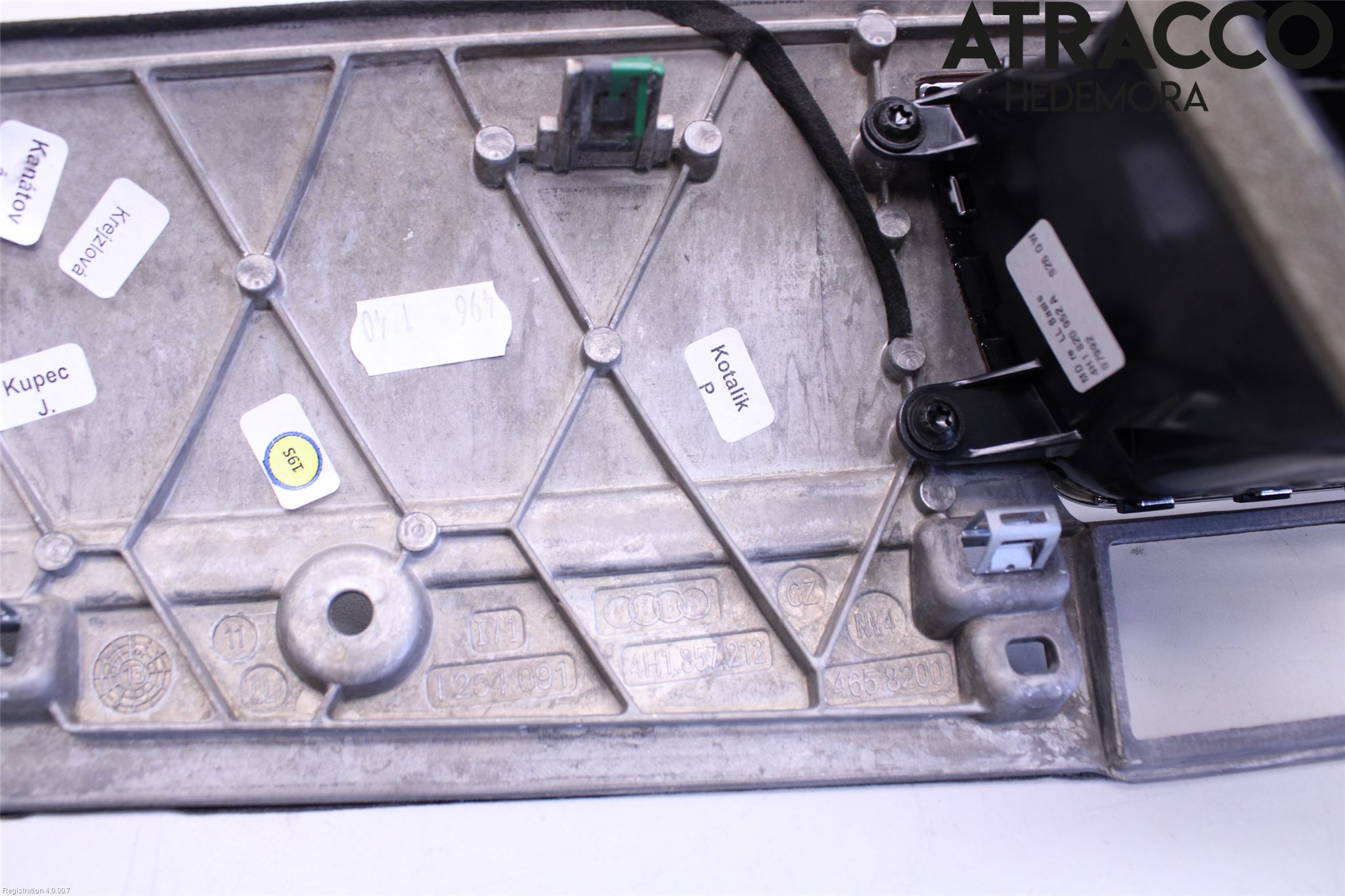 Audi A8/S8 4H 10-17 Innr Dekor Instrbord