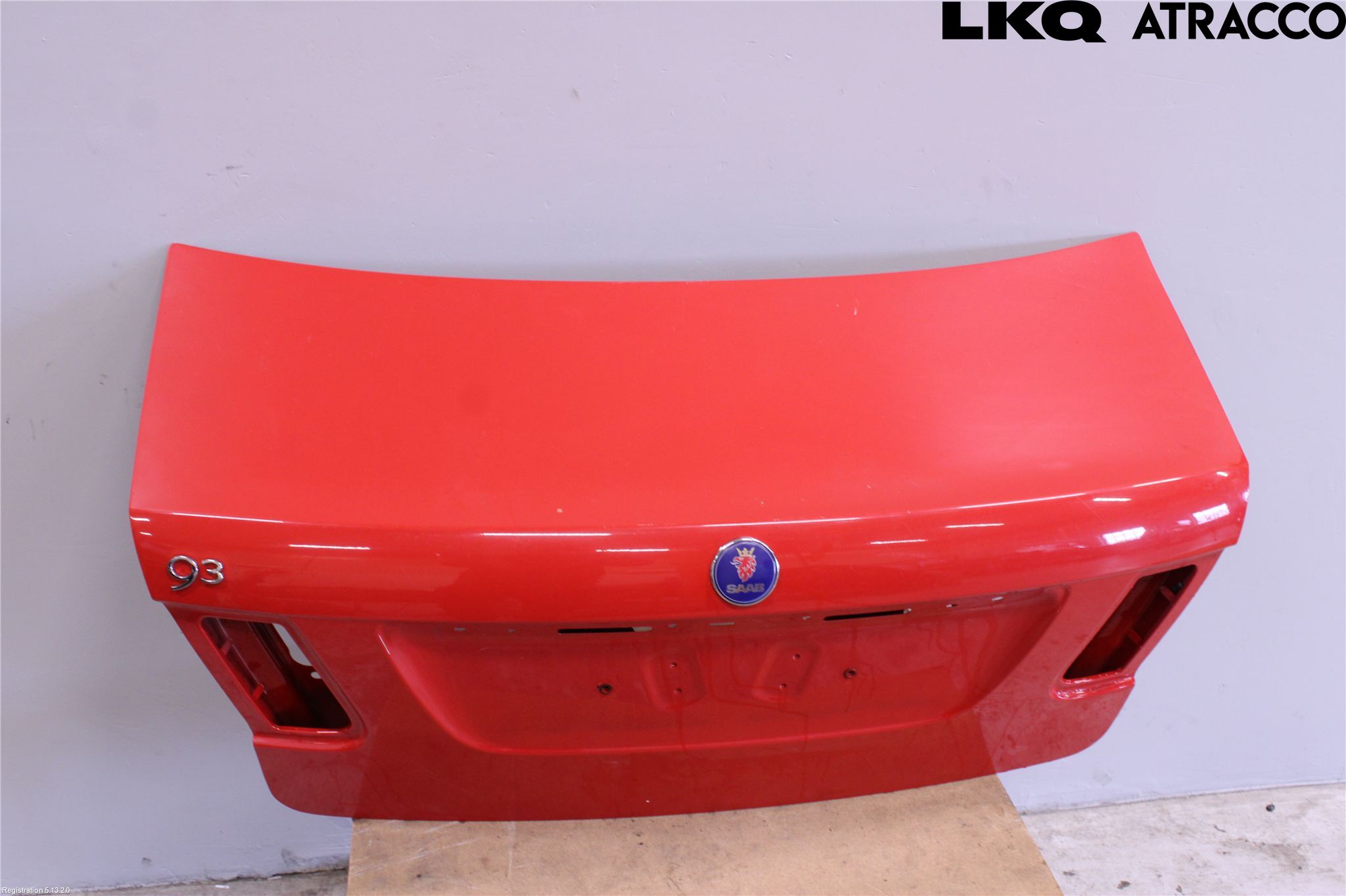 Saab 9-3 VER 2 Bakluke Koffertlokk