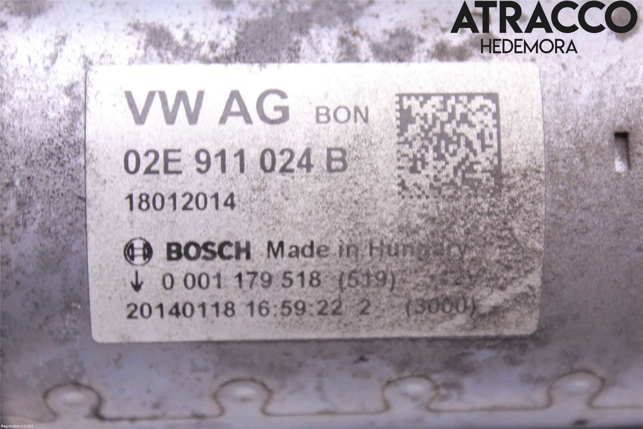 Volkswagen VW GOLF / E-GOLF VII 13-20 Startmotor