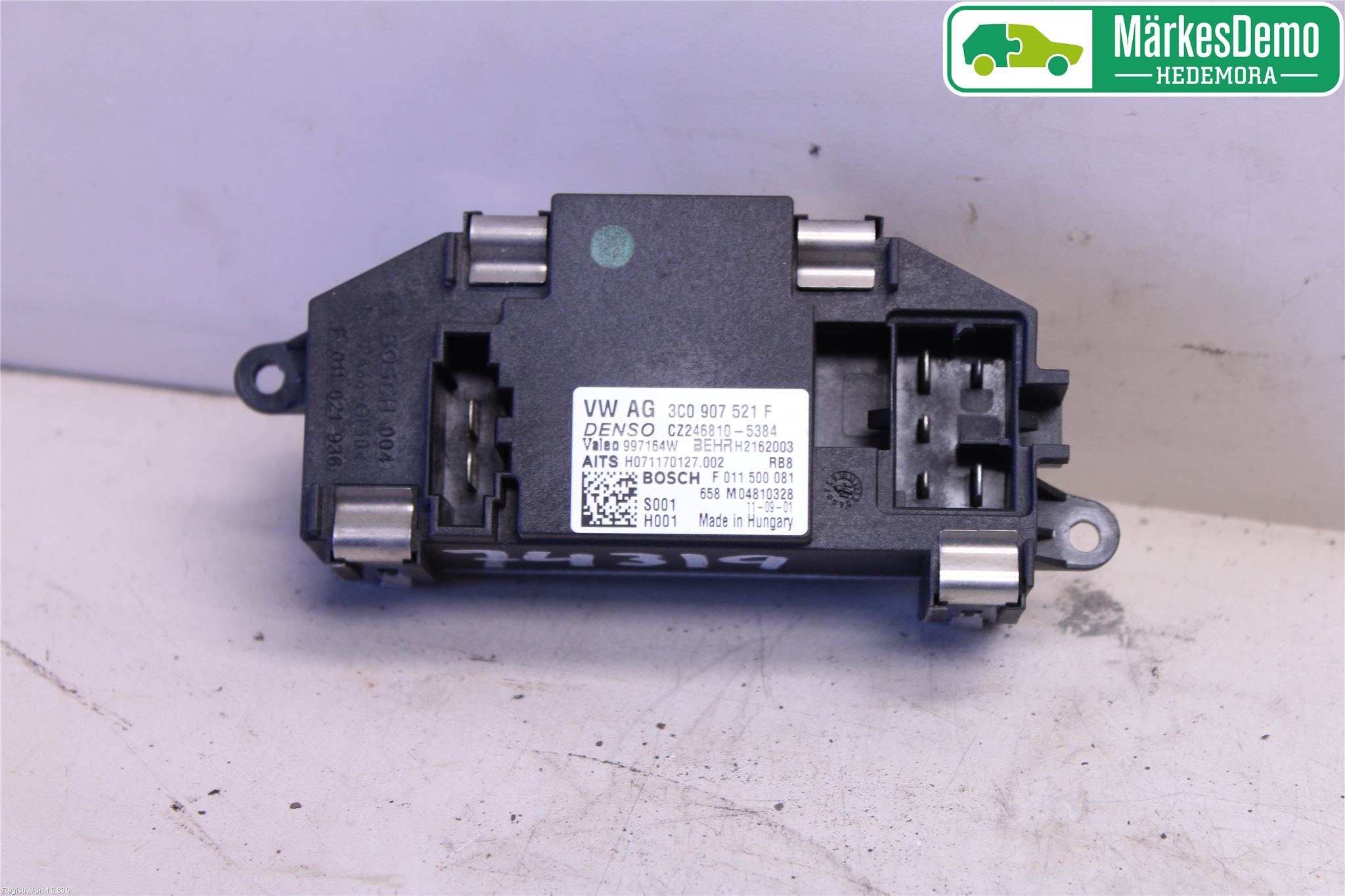 Volkswagen VW JETTA VI 11- Varmeapparat Viftemotstand