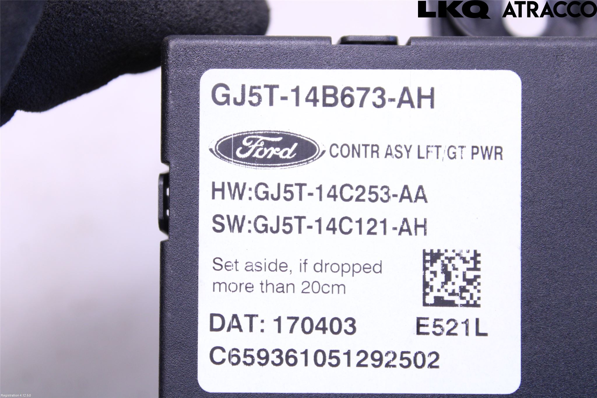 Ford KUGA 13-16 Styreenhet Bakluke