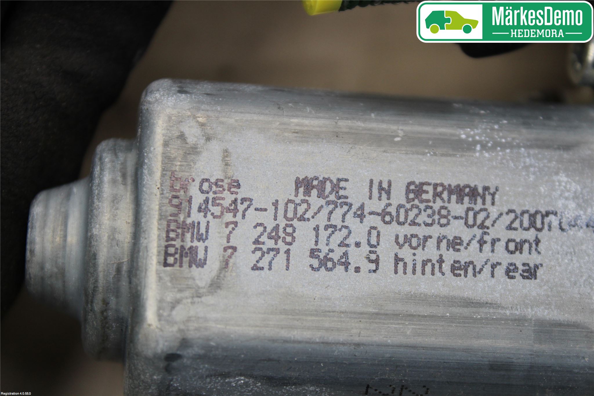 BMW 5 F10/F11/F18 09-17 Vindusheis El Komp