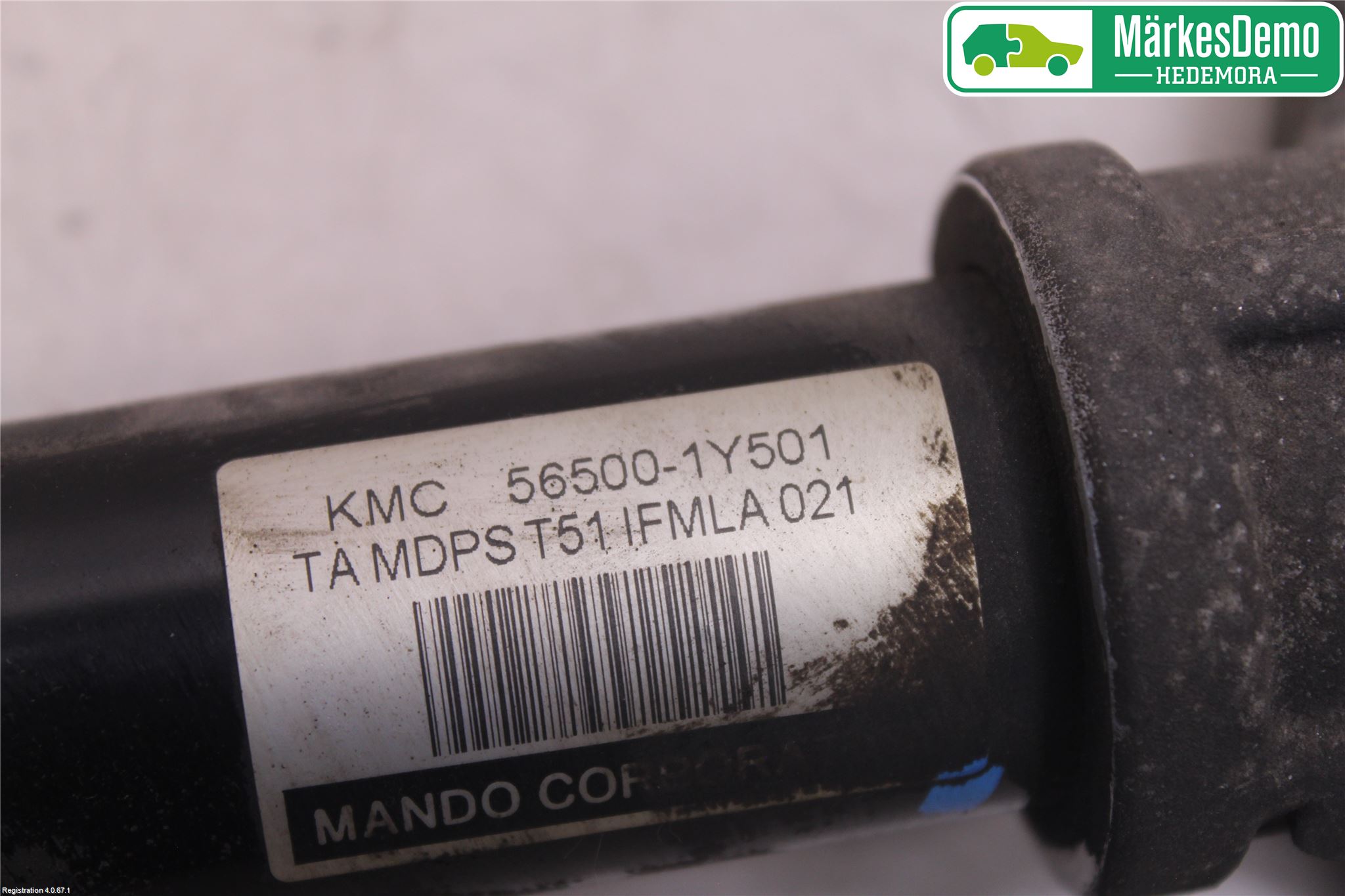 Kia PICANTO 12-17 Snekke - Tannstang