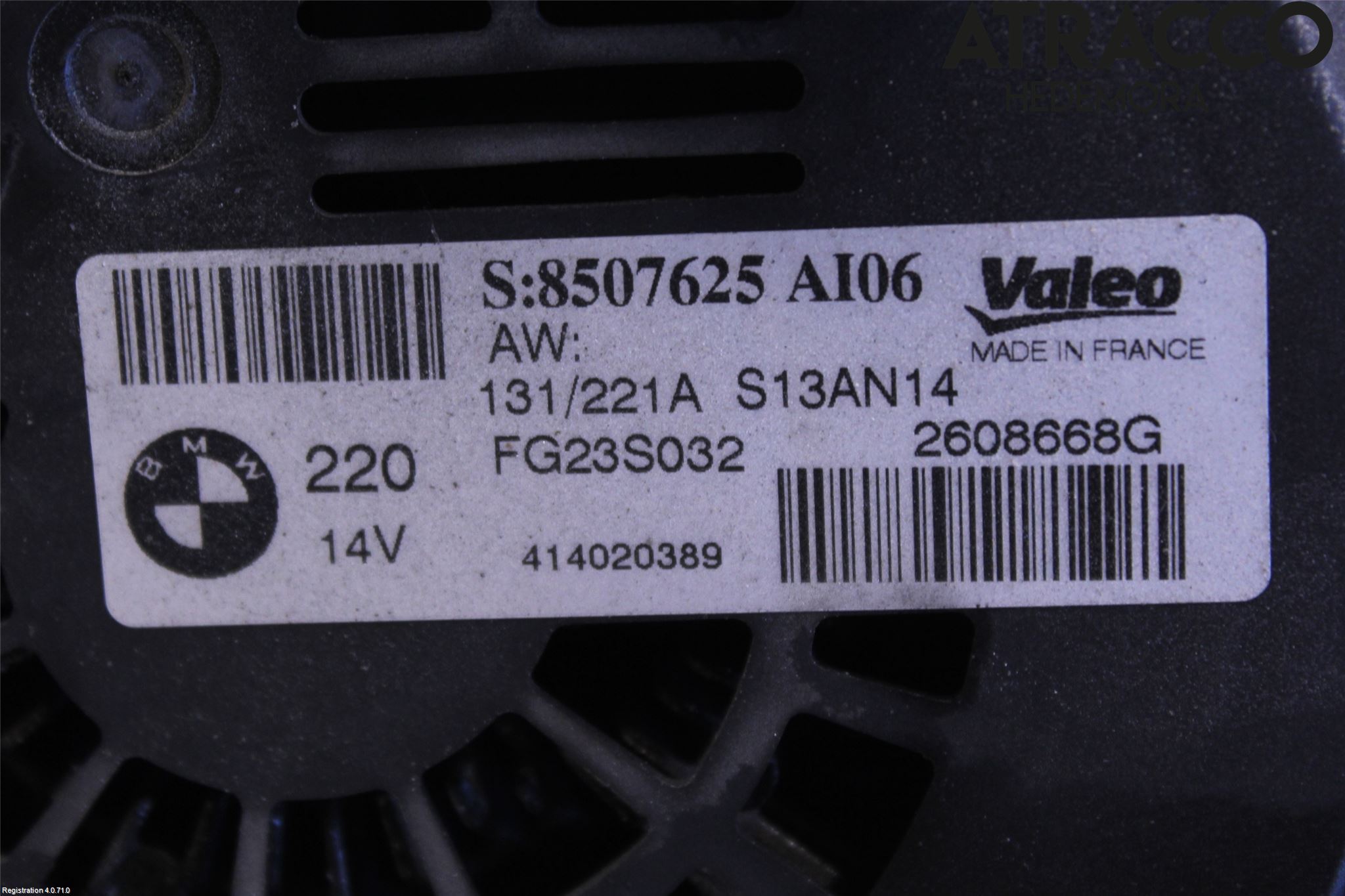 BMW 5 F10/F11/F18 09-17 Dynamo