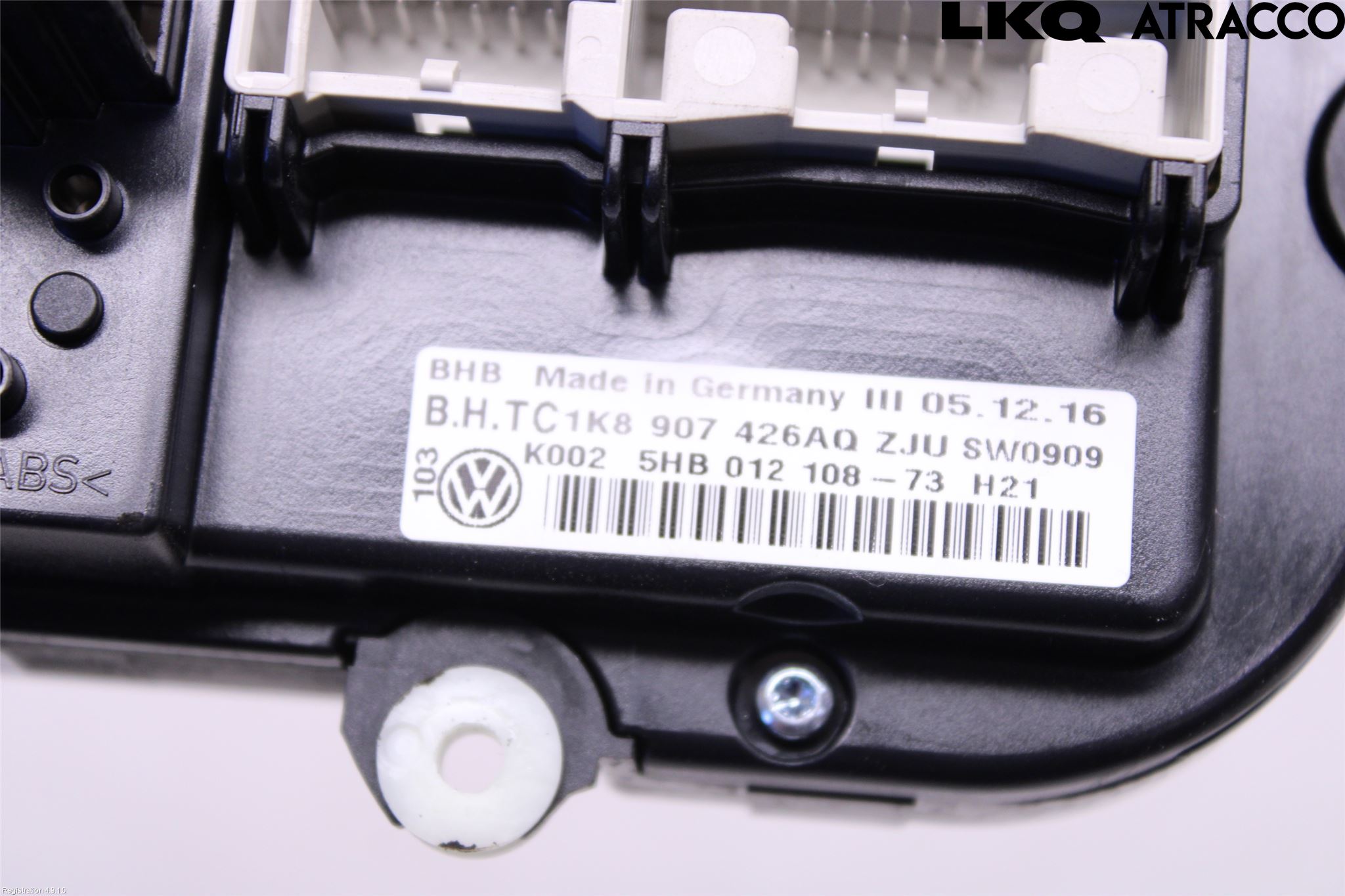 Volkswagen VW CADDY 16-20 Varme Ac Betjening-Display