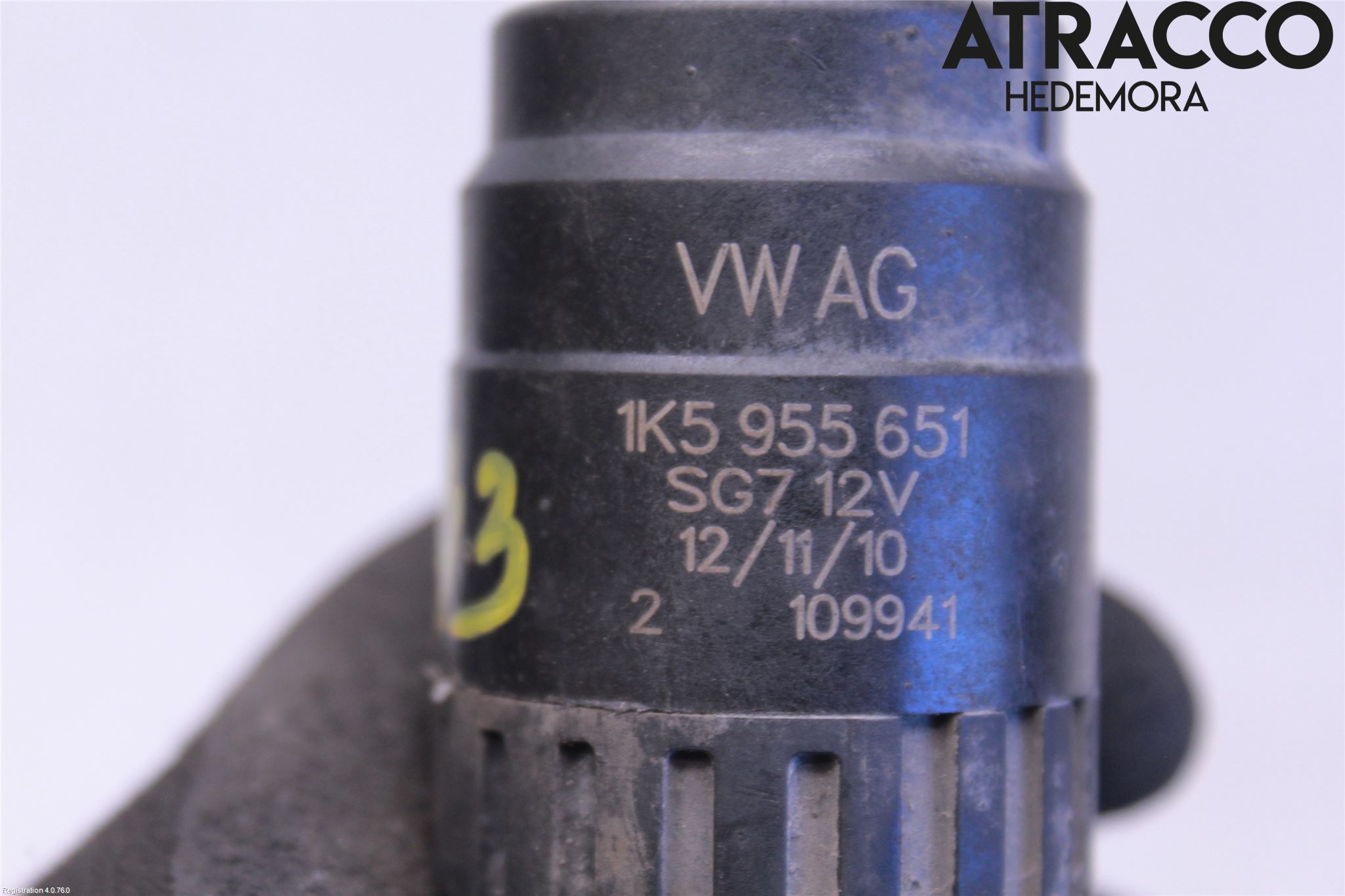 Volkswagen VW TRANSP/CARAVELLE (T5) 04-15 Spylerpumpe Frontrute