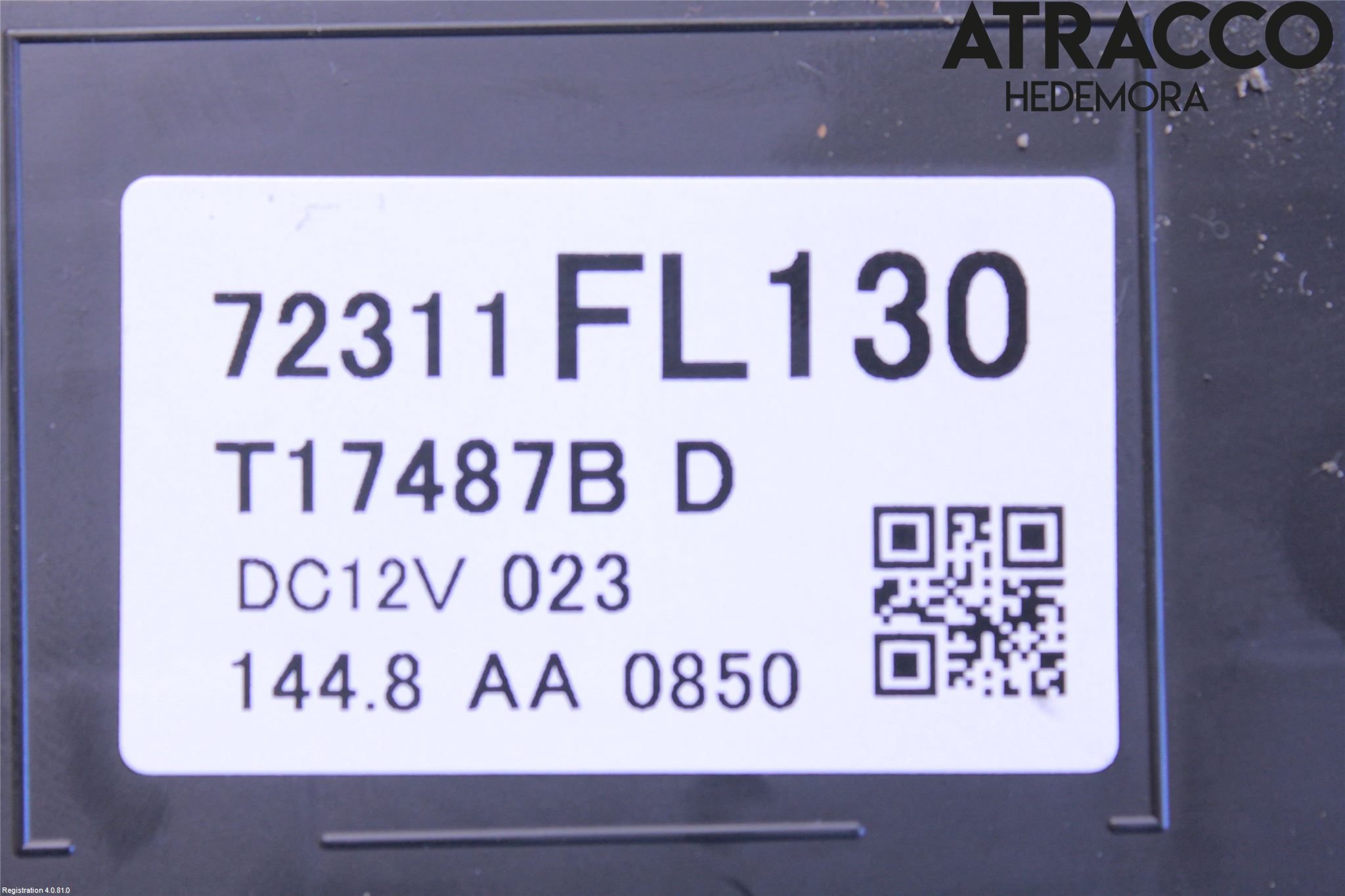 Subaru IMPREZA V 18- Varme Ac Betjening-Display