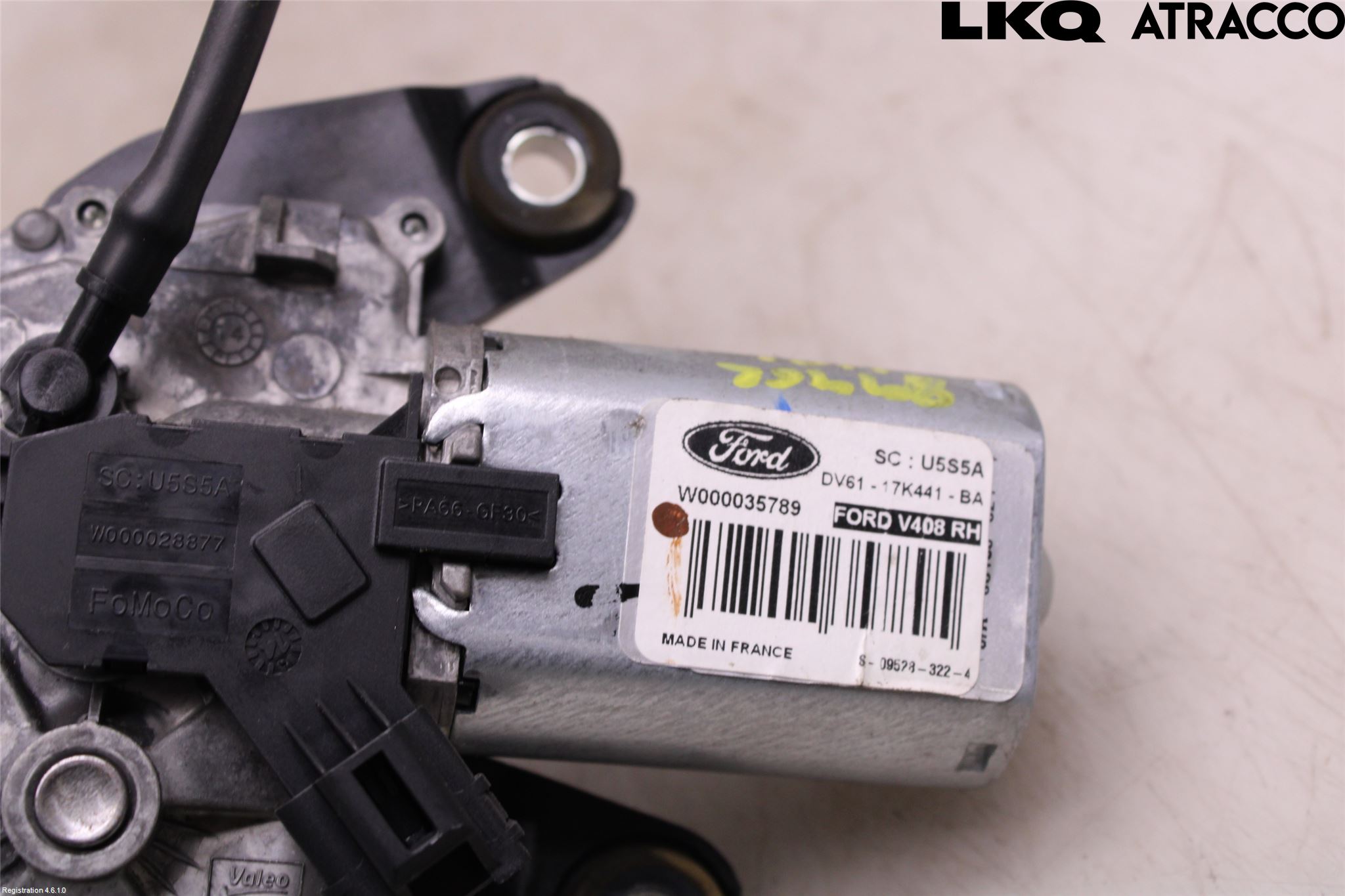 Ford TRANSIT/TOURNEO CONNECT 13-22 Viskermotor Bakluke