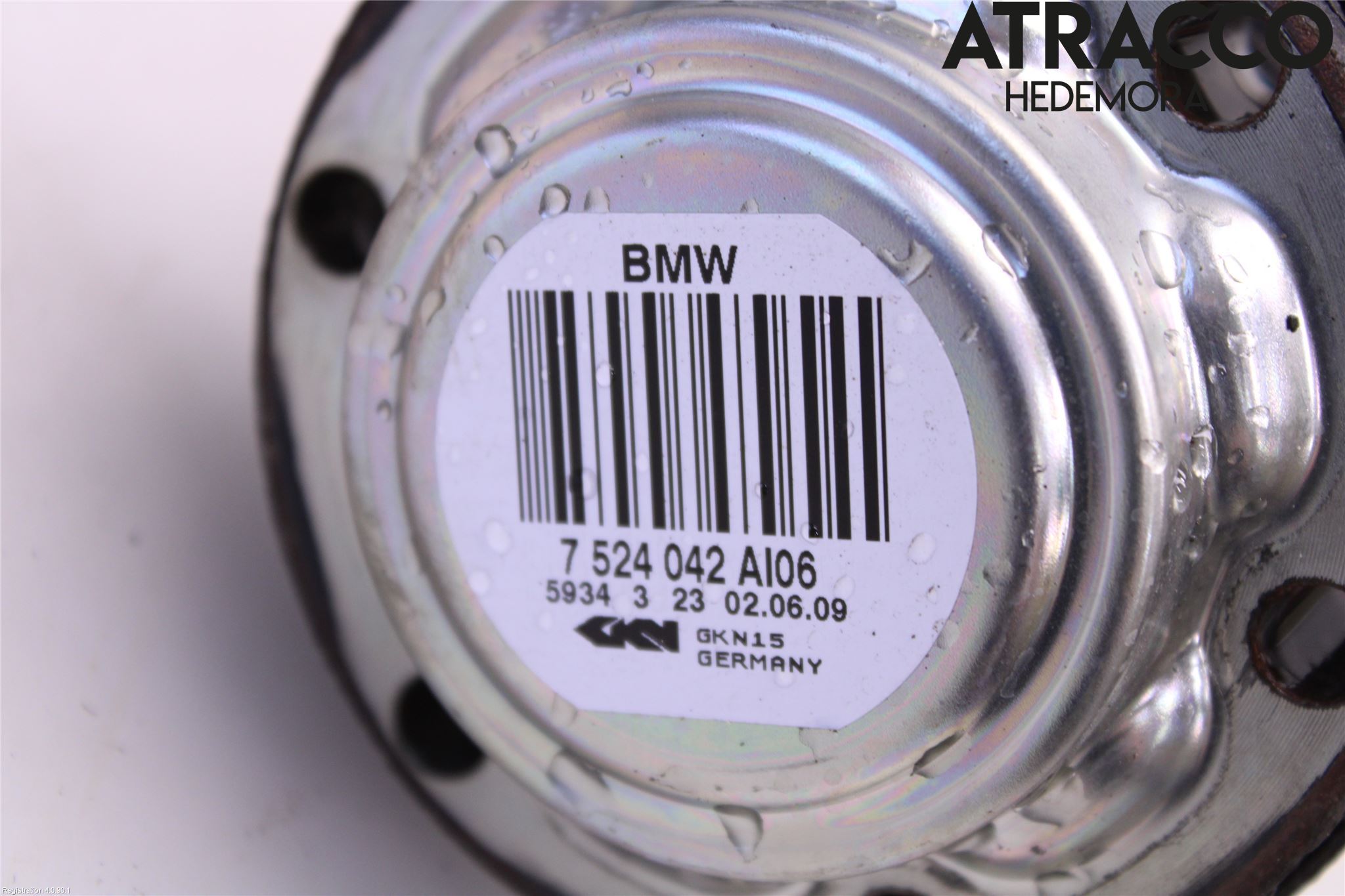 BMW X3 E83     03-10 Drivaksel Bak Kompl Høyre