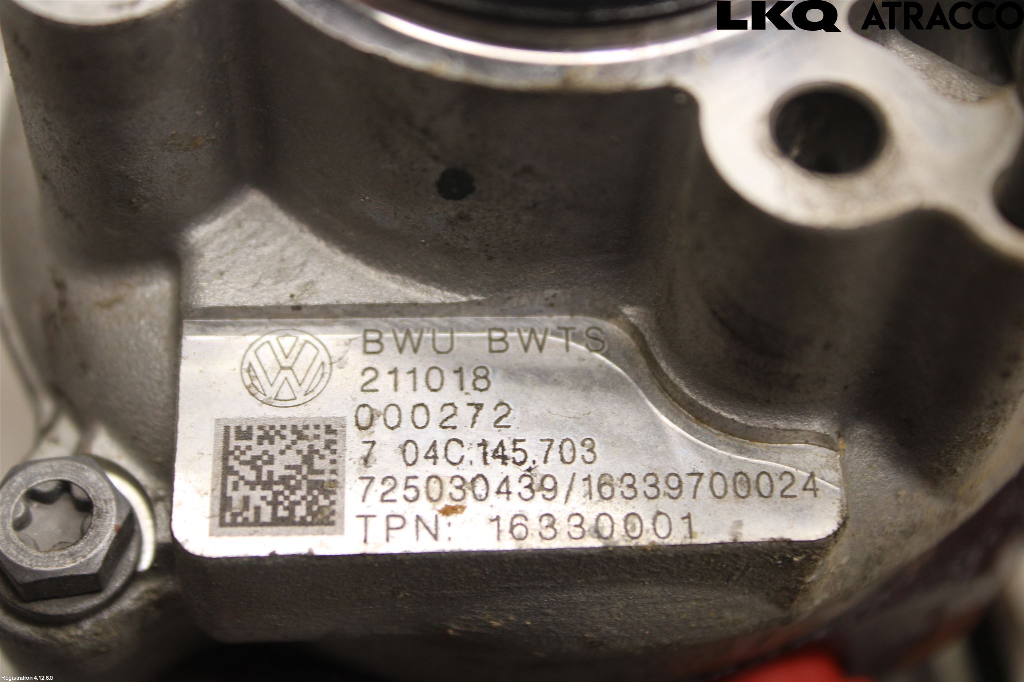 Skoda FABIA 15-21 Turboaggregat