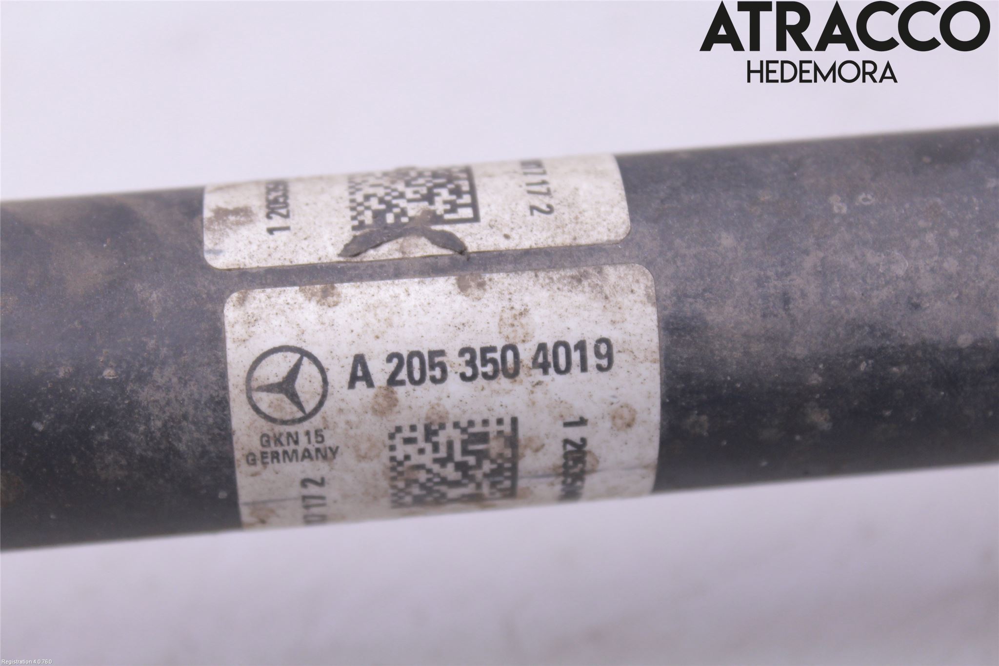 Mercedes-Benz MB C-KLASS (W205) 14-21 Drivaksel Bak Kompl Venstre