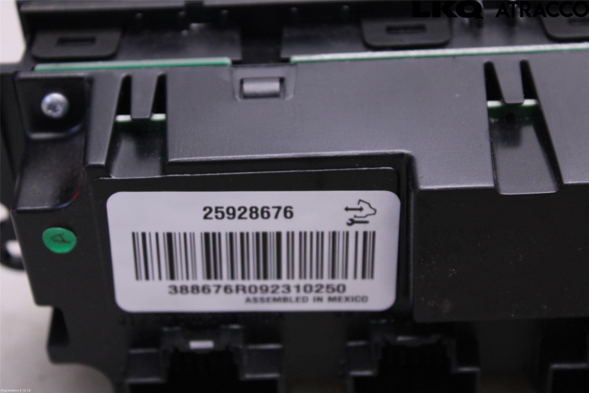 Chevrolet SUBURBAN Varme Ac Betjening-Display