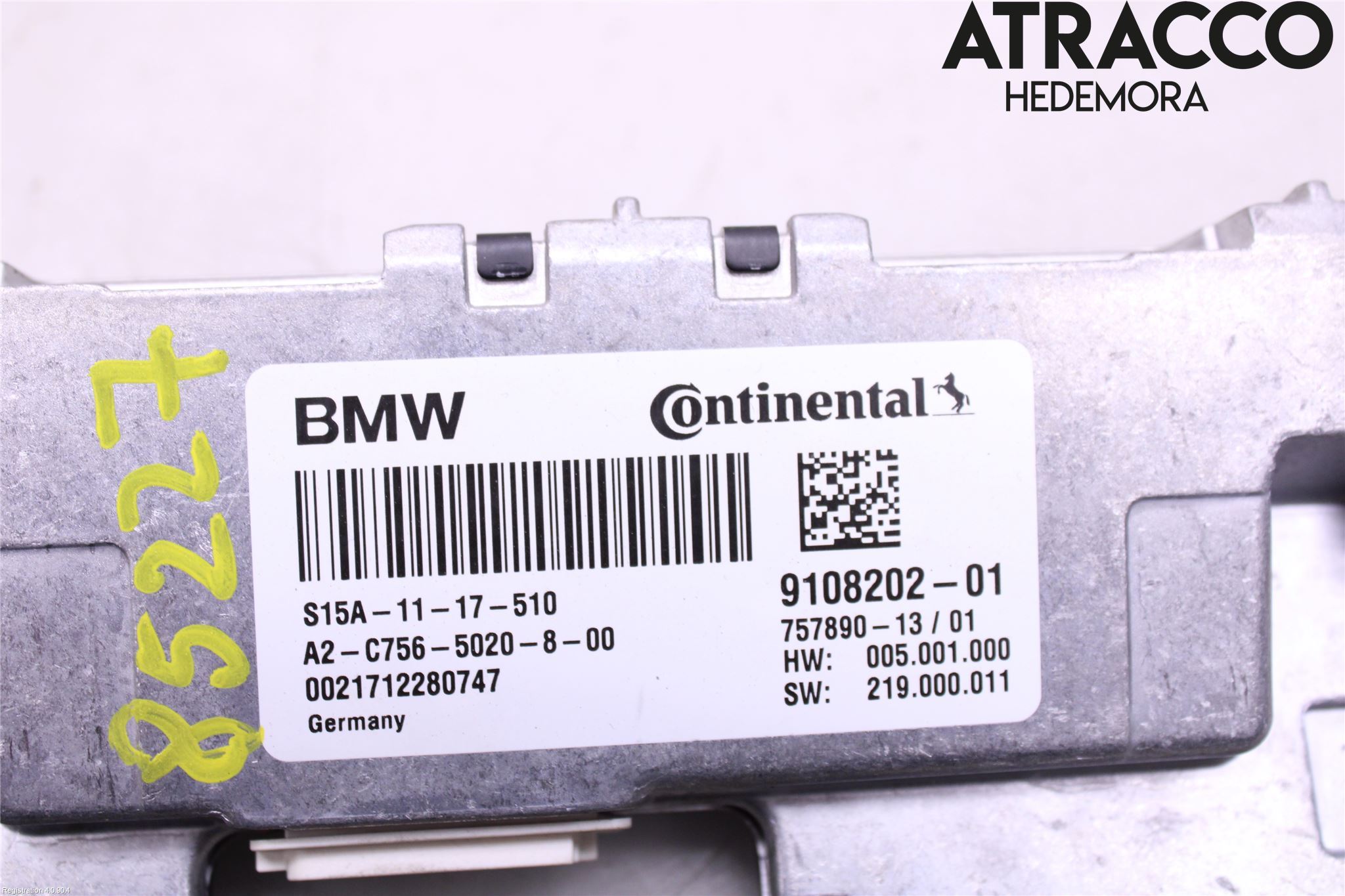 BMW 5 G30/G31/F90 17-23 Parkeringshjelp Kamera