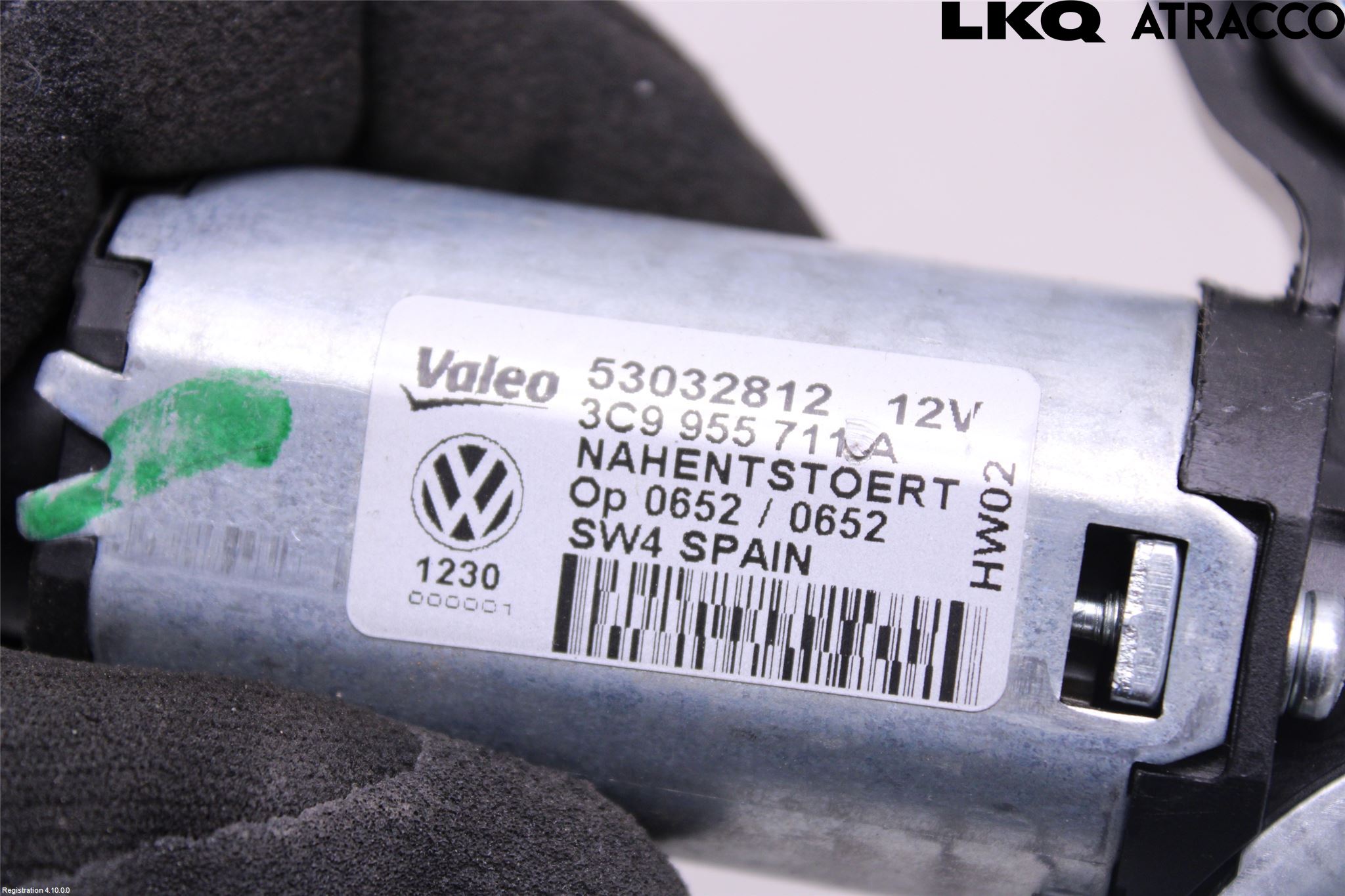 Volkswagen VW PASSAT 05-11 Viskermotor Bakluke