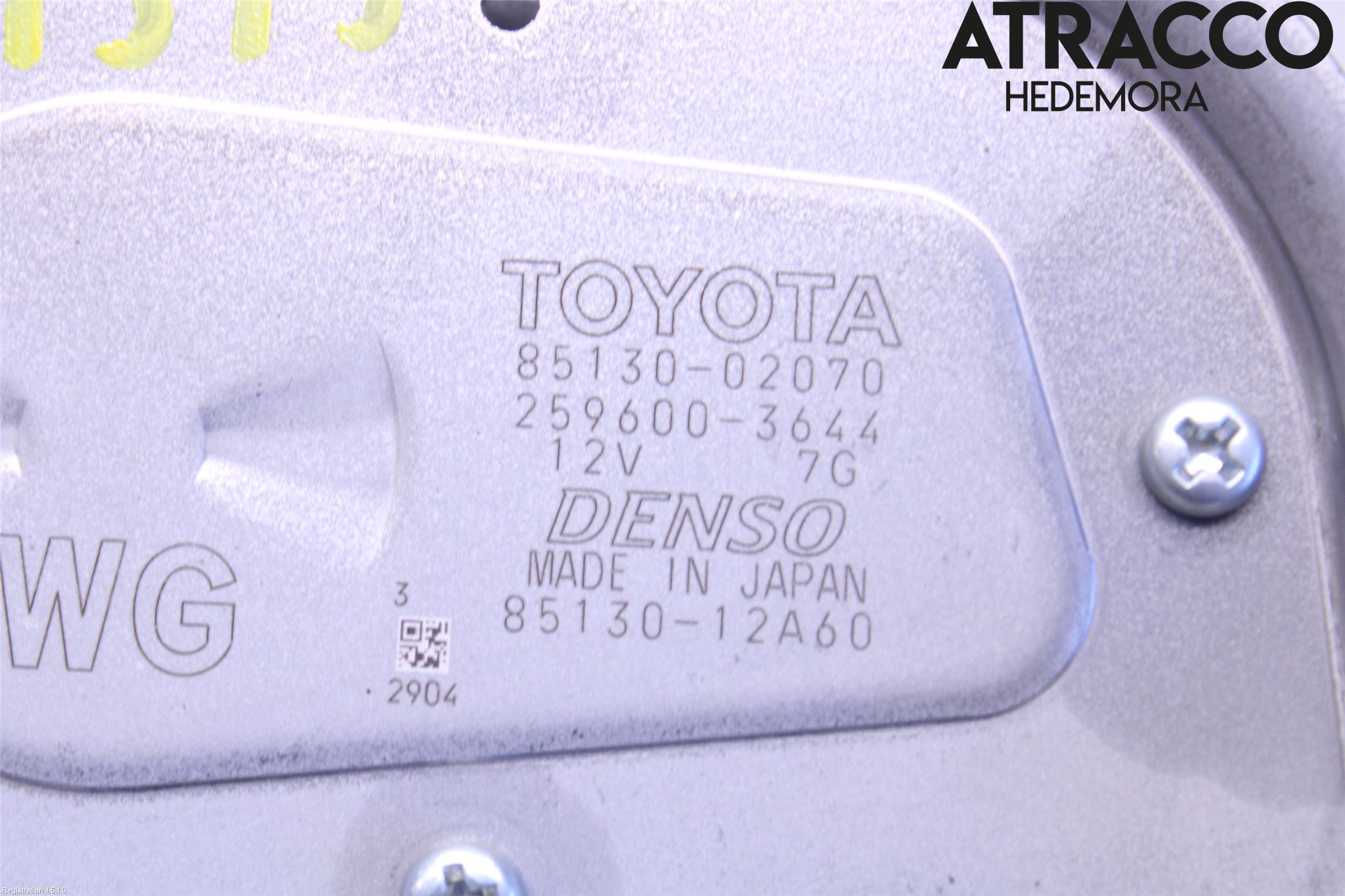 Toyota COROLLA 19- Viskermotor Bakluke