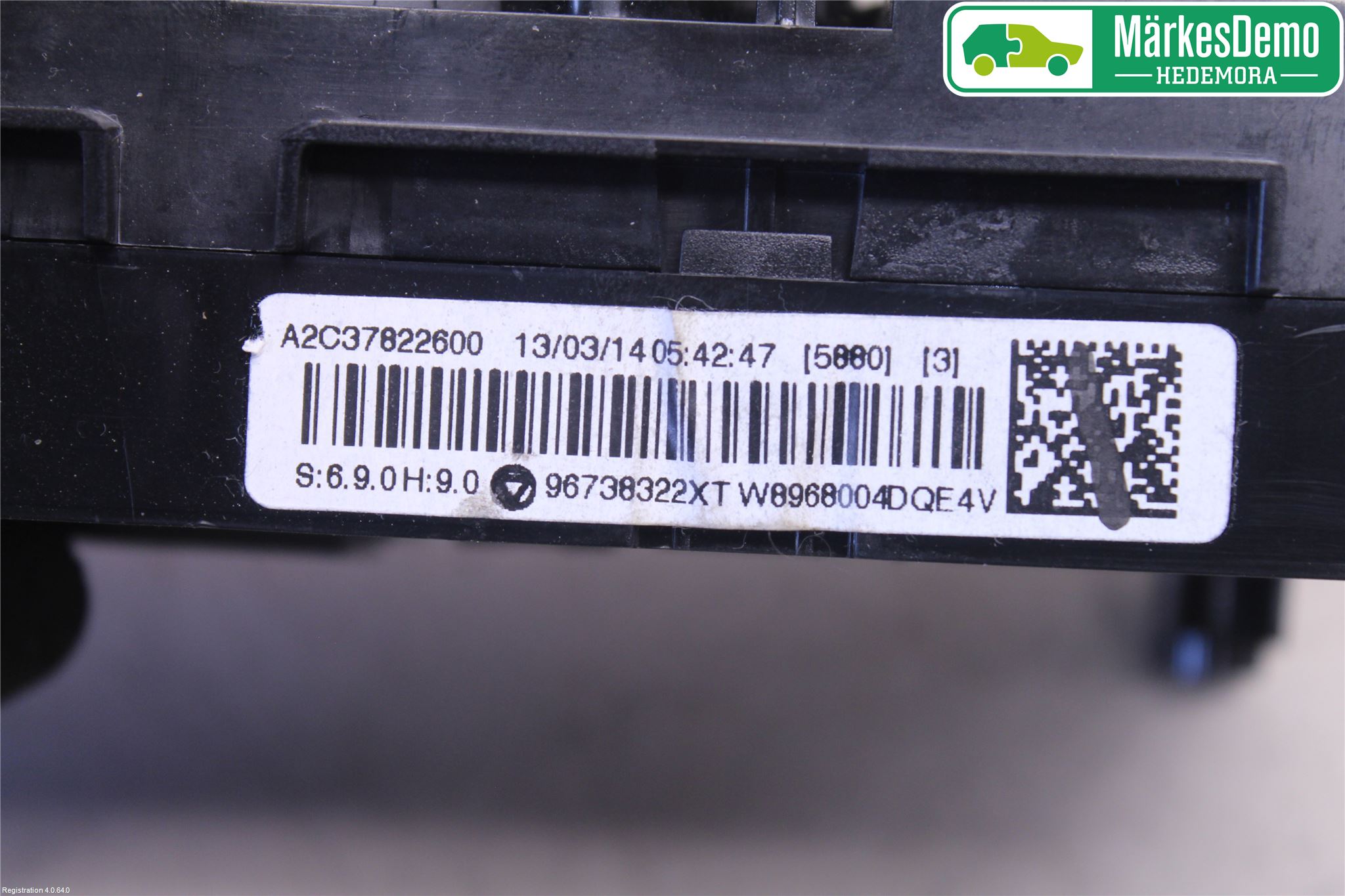 Peugeot 3008 09-16 Varme Ac Betjening-Display