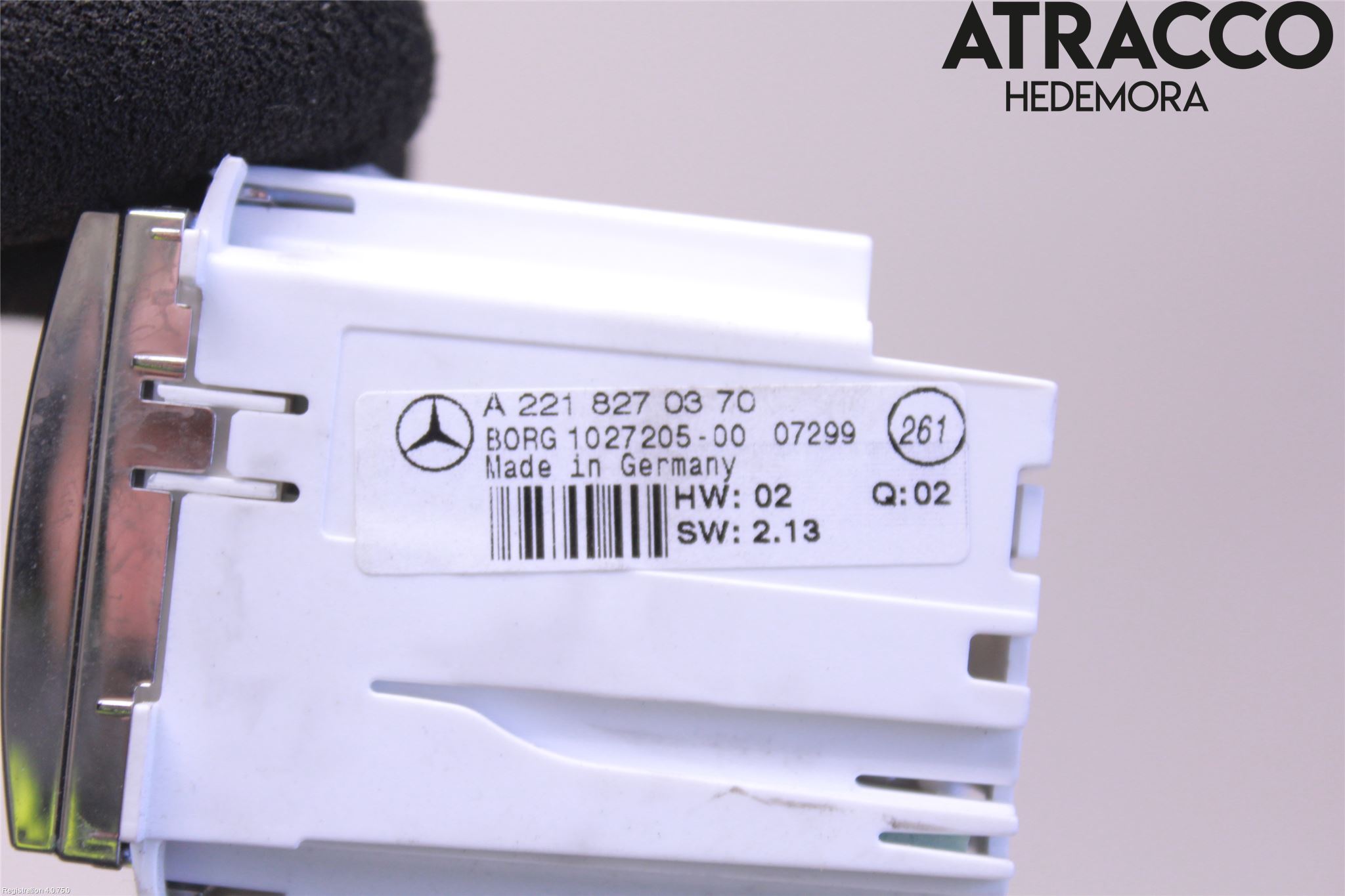 Mercedes-Benz MB S-KLASS (W221) 05-13 Instr Klokke