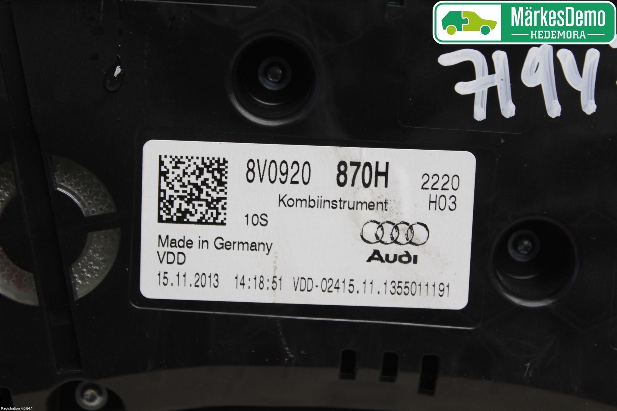 Audi A3/S3 05-13 Instr Kombinert