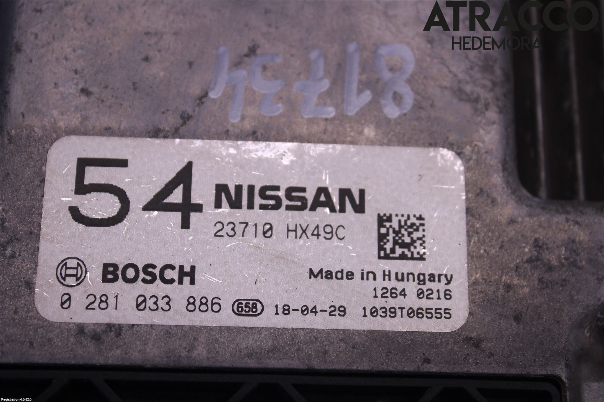 Nissan QASHQAI 14-17 Styreenhet Dieselpumpe