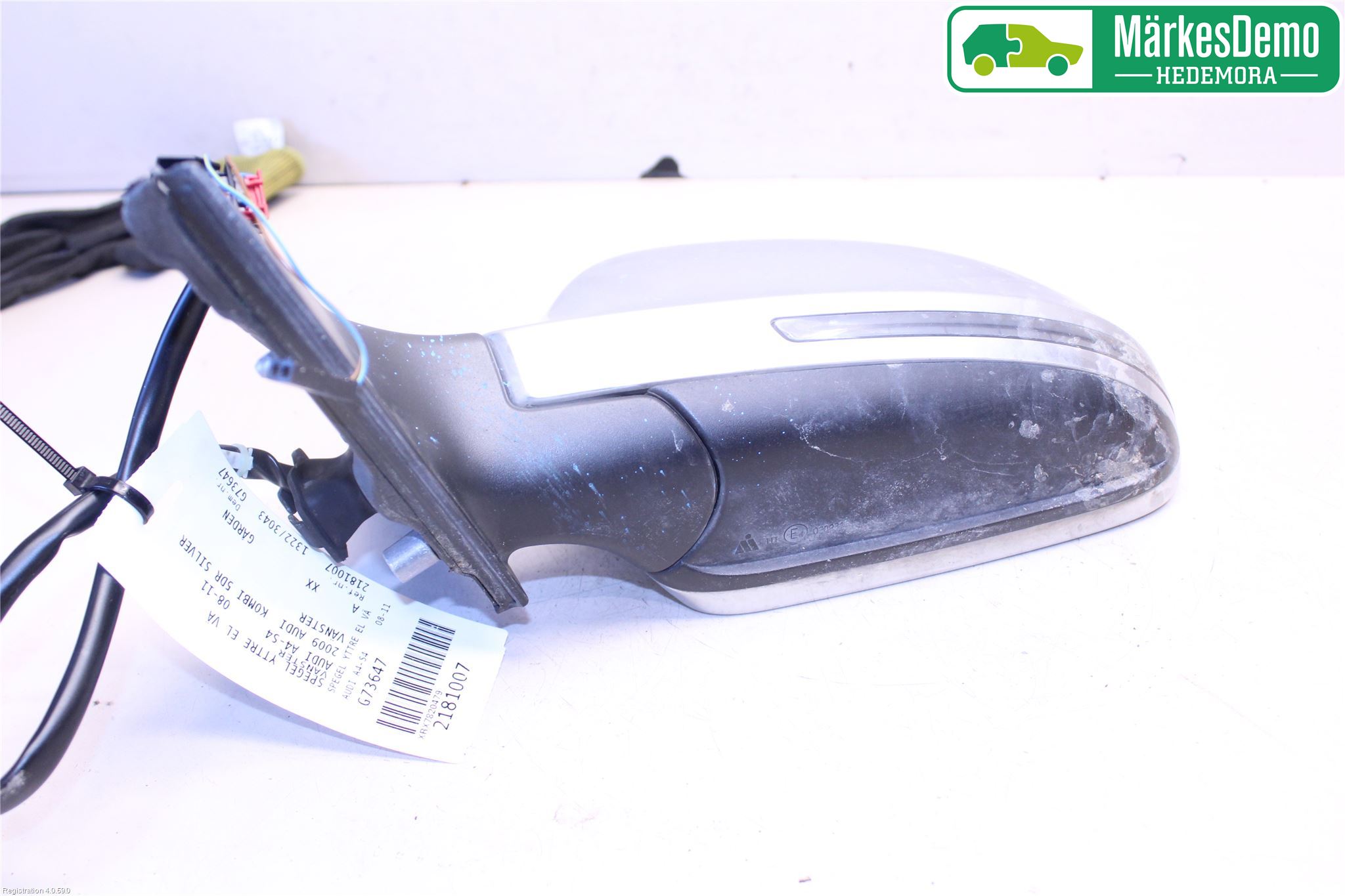 Audi A4/S4 08-11 Speil V M-El Justering