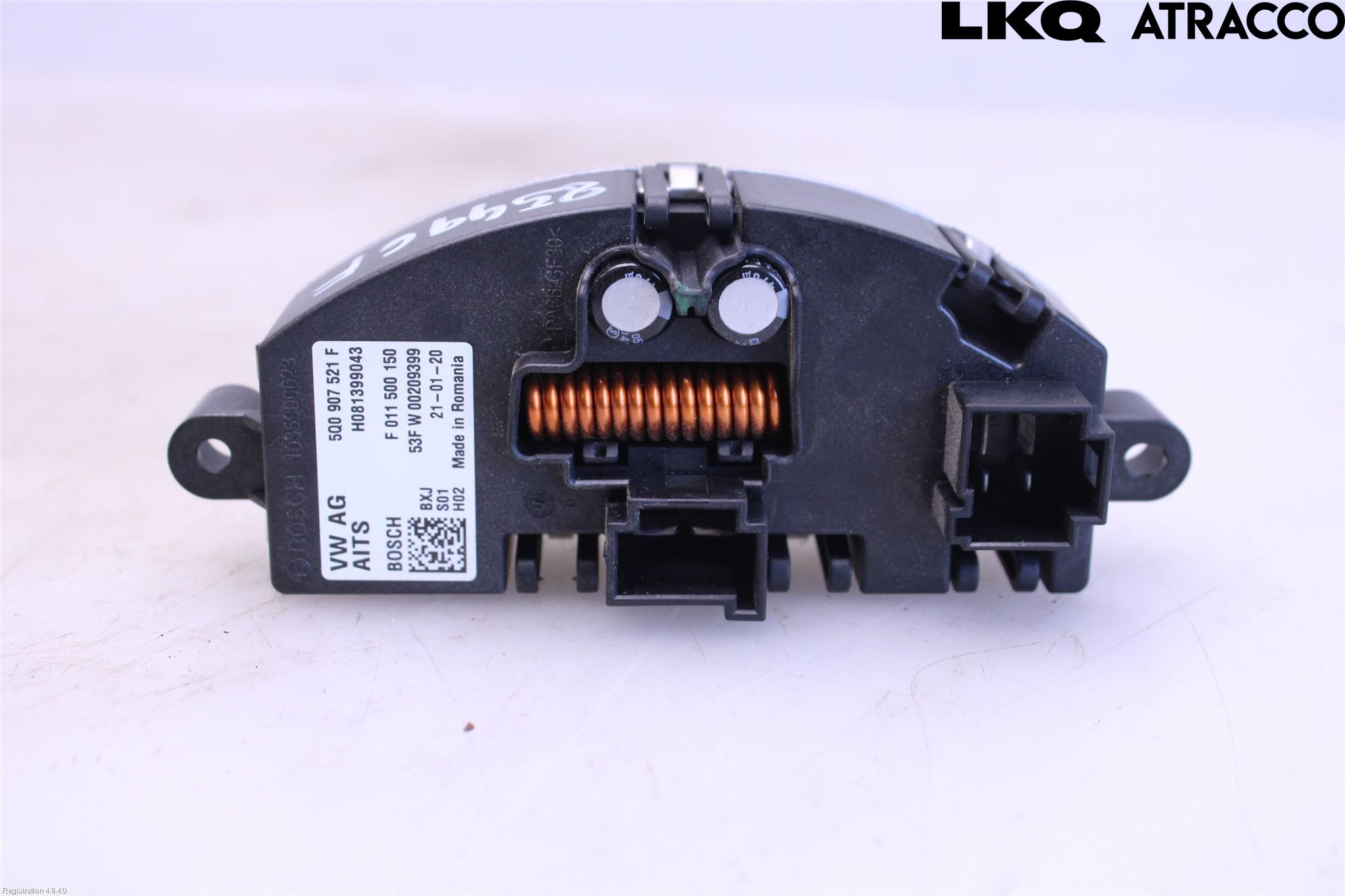 Volkswagen VW TRANSP/CARAVELLE (T6) 16-22 Varmeapparat Viftemotstand