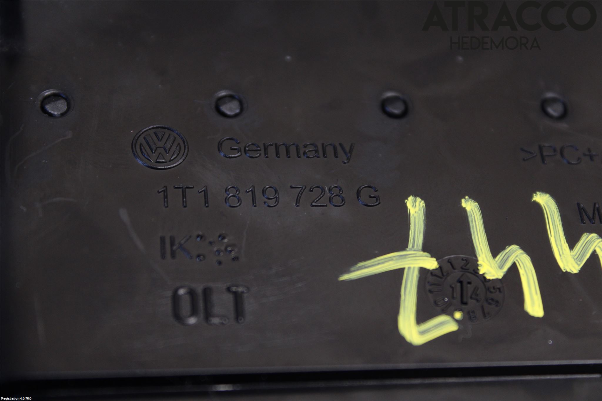 Volkswagen VW TOURAN 10-15 Dashbord Kanal - Dyse