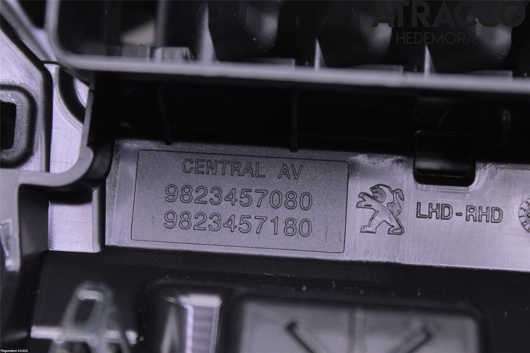 Peugeot 208/E-208 20- Varme Ac Betjening-Display