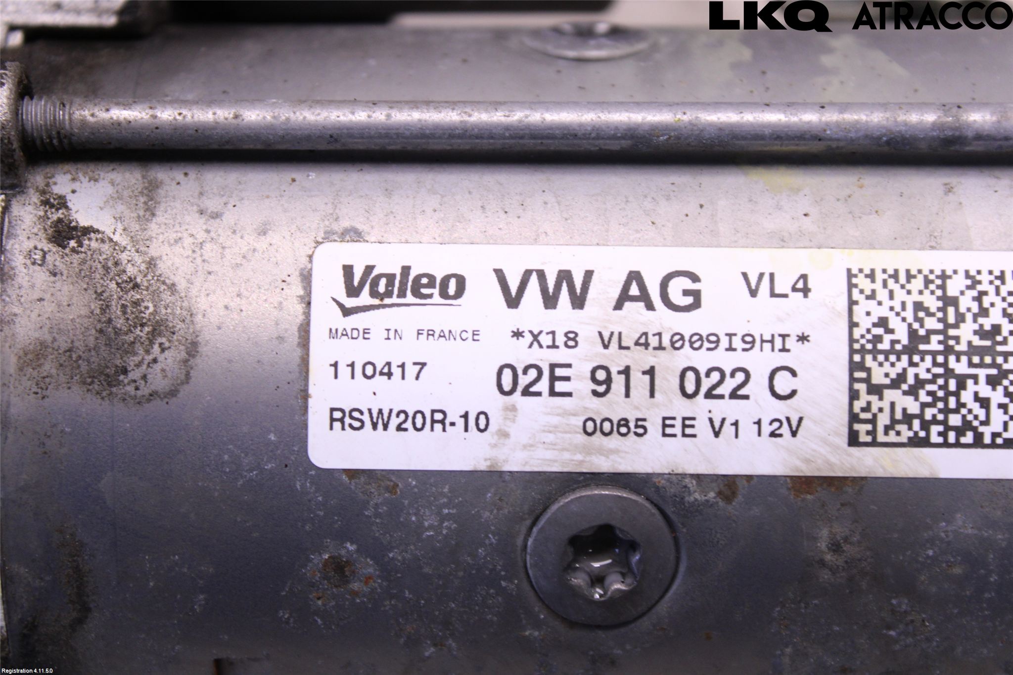 Volkswagen VW PASSAT 15-19 Startmotor Diesel