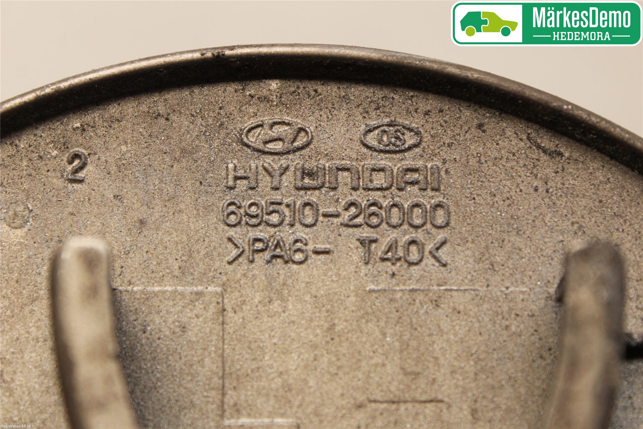 Hyundai SANTA FE  00-06 Drivstoff Tankluke