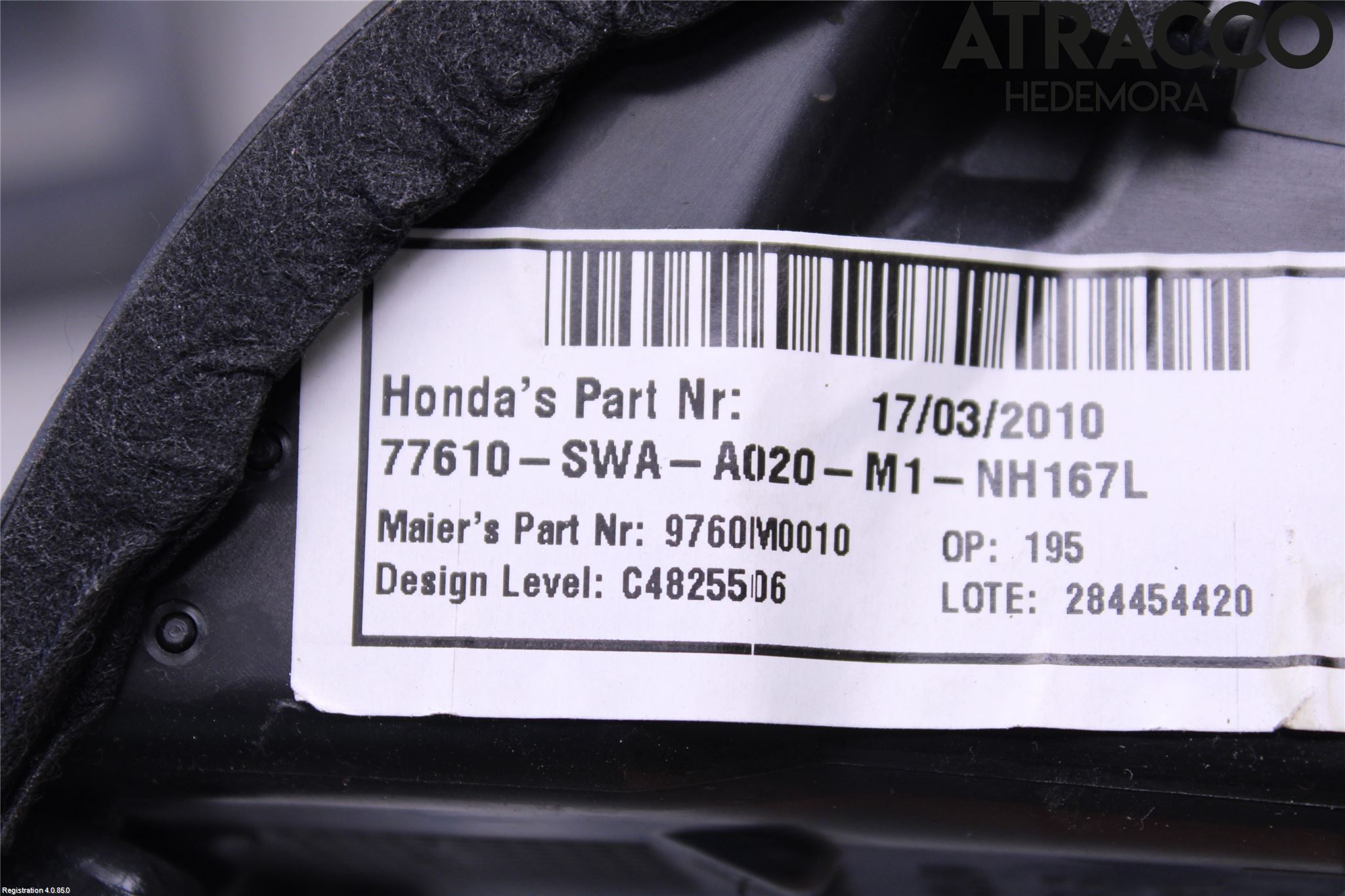 Honda CR-V 07-12 Dashbord Kanal - Dyse