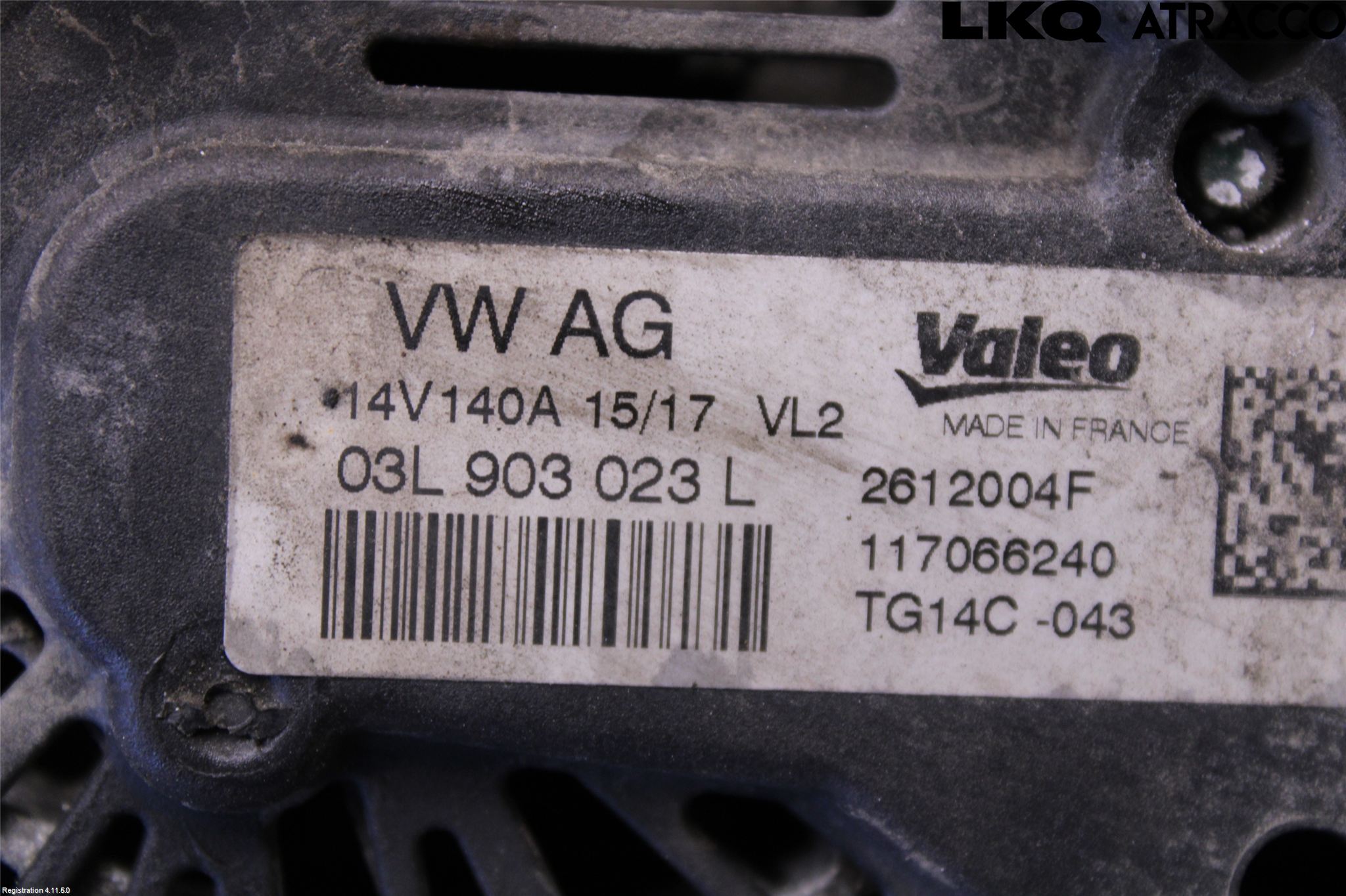 Volkswagen VW PASSAT 15-19 Dynamo