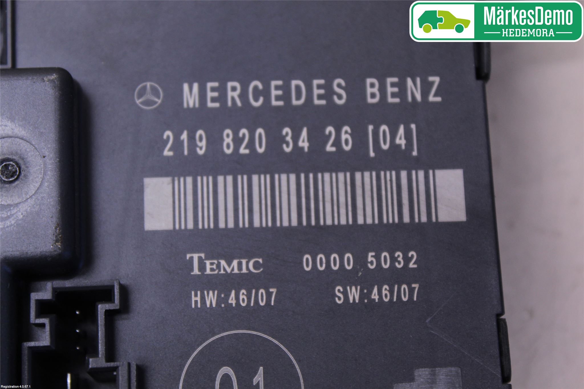 Mercedes-Benz MB CLS (C219) 03-11 Styreenhet Dør