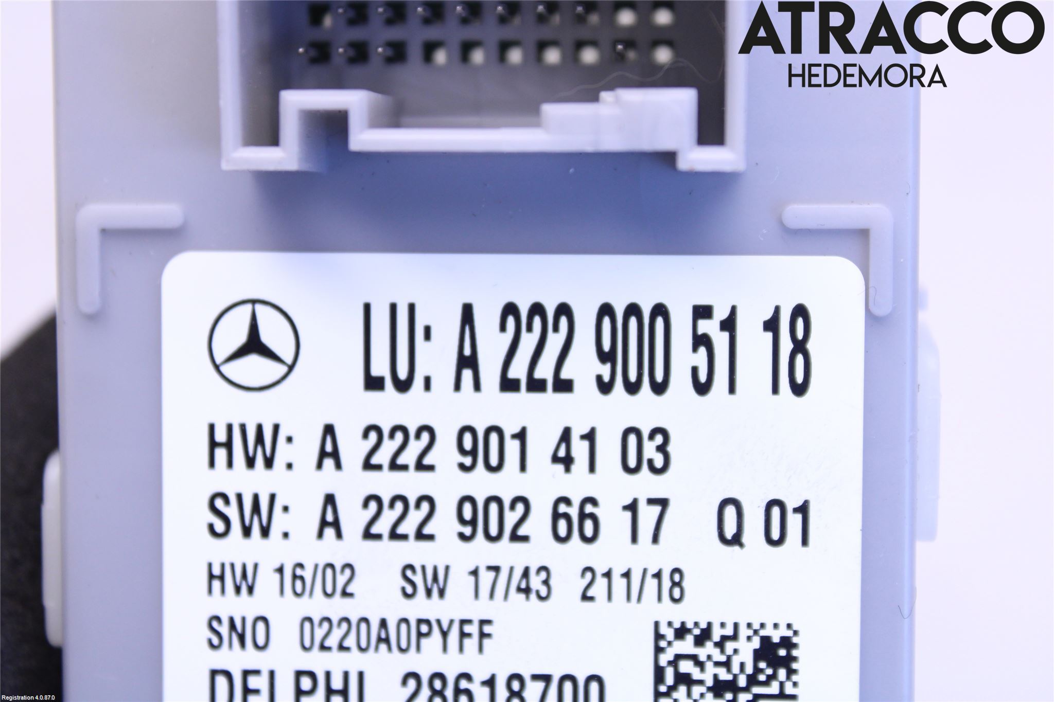 Mercedes-Benz MB E-KLASS (W213) 16-23 Styreenhet Øvrig