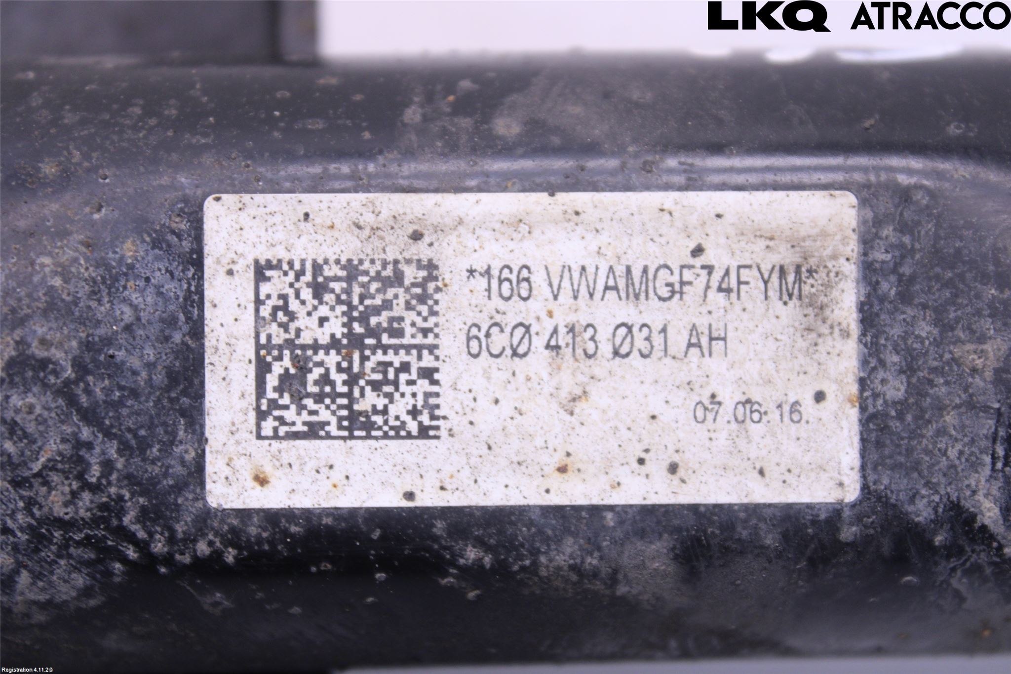 Volkswagen VW POLO 10-17 Fjærbein Foran Venstre