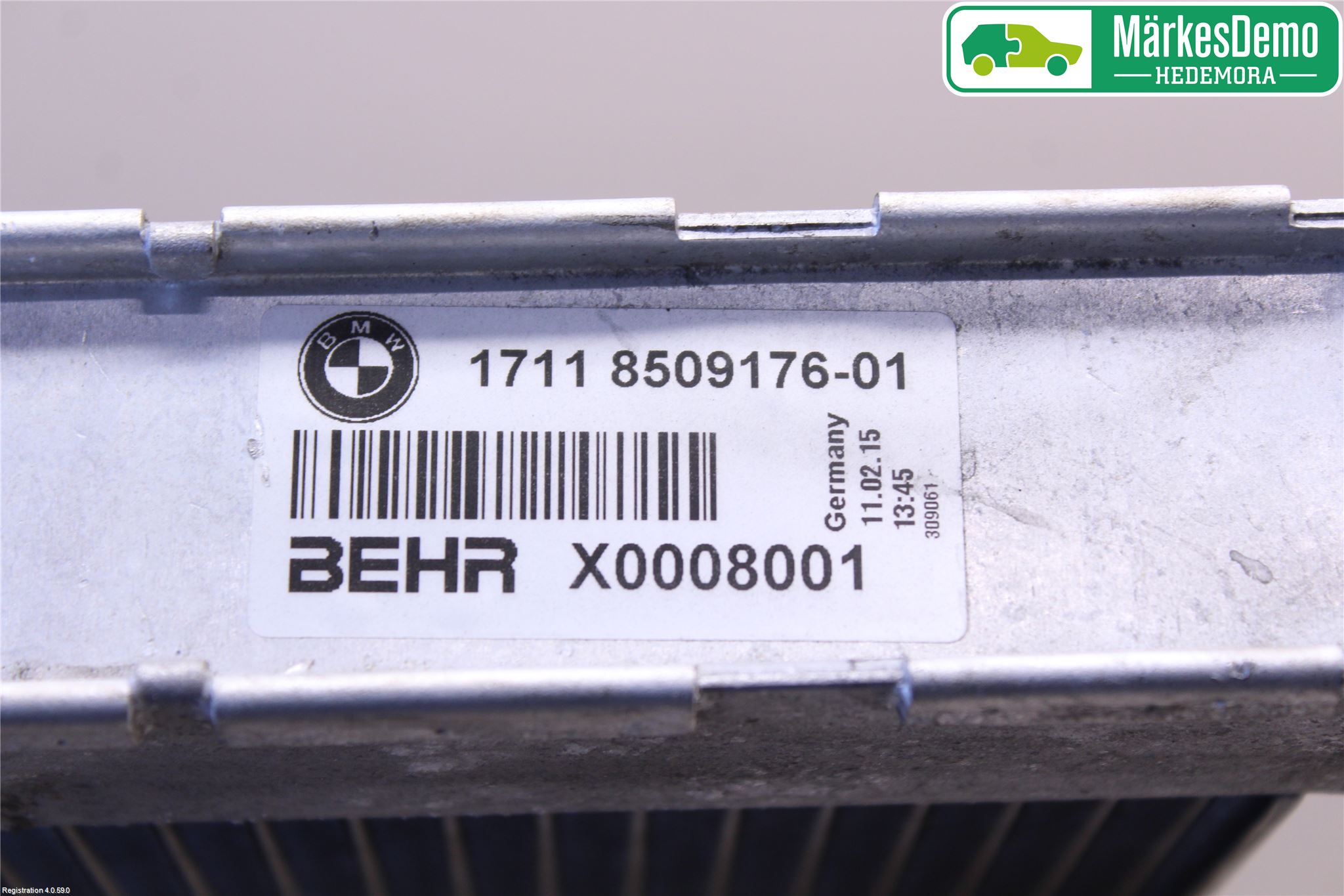 BMW 5 F10/F11/F18 09-17 Radiator Automat