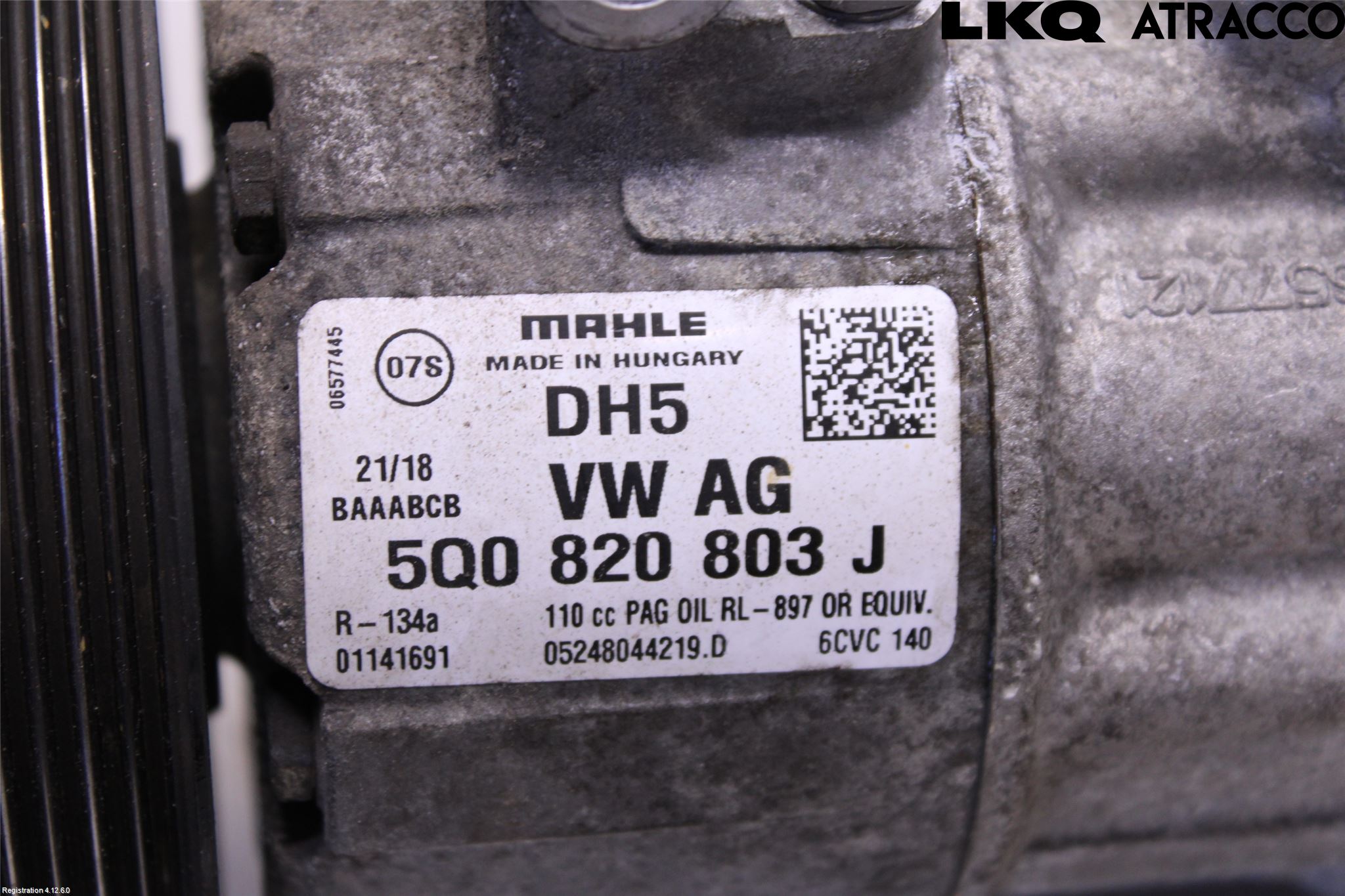 Skoda OCTAVIA (5E) 13-20 Varme Ac Kompressor