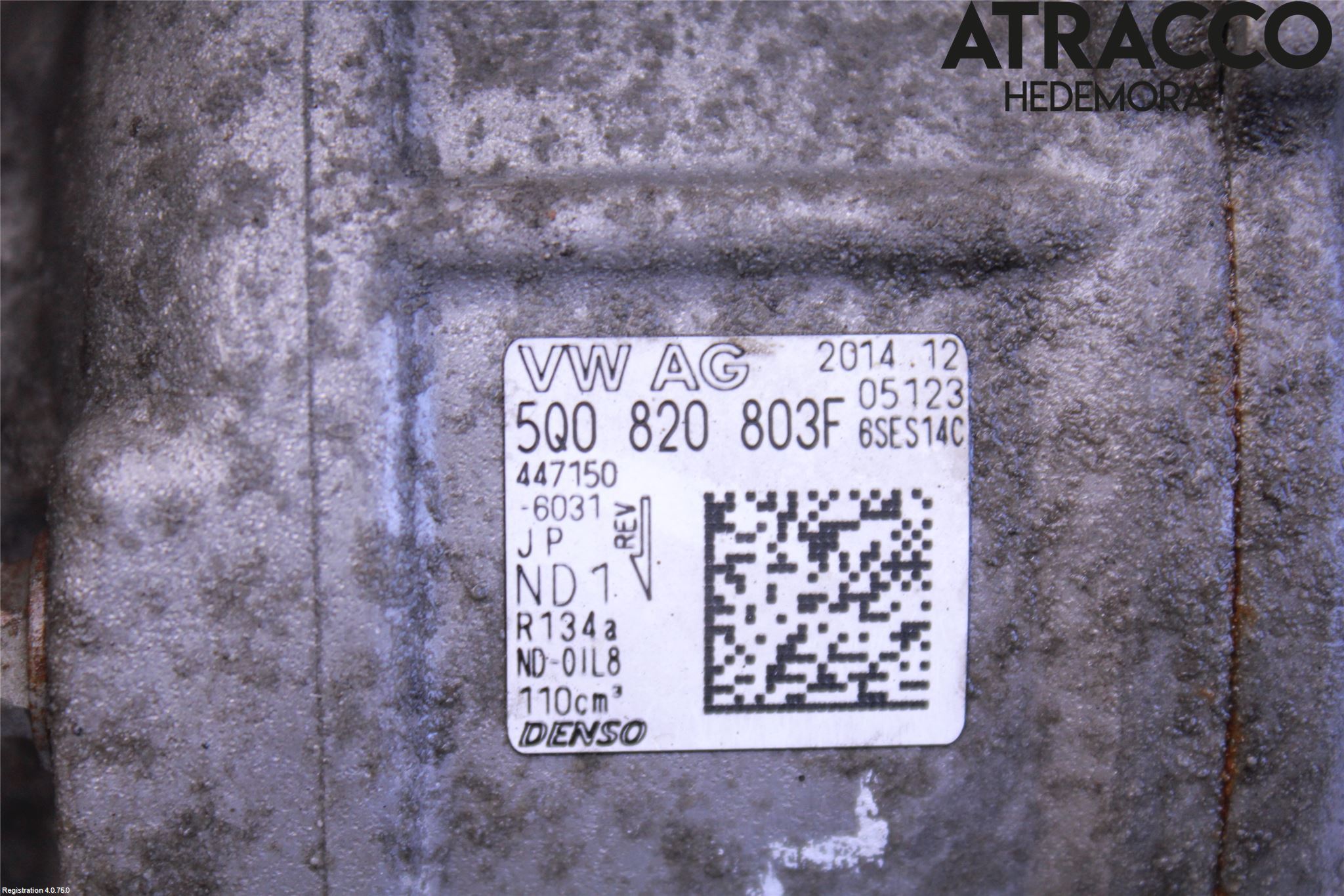 Audi A3/S3 8V 13-20 Varme Ac Kompressor