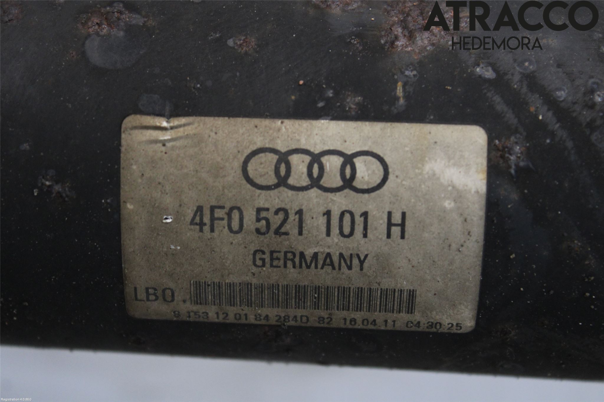 Audi A6/S6     05-11 Mellomaksel Kompl