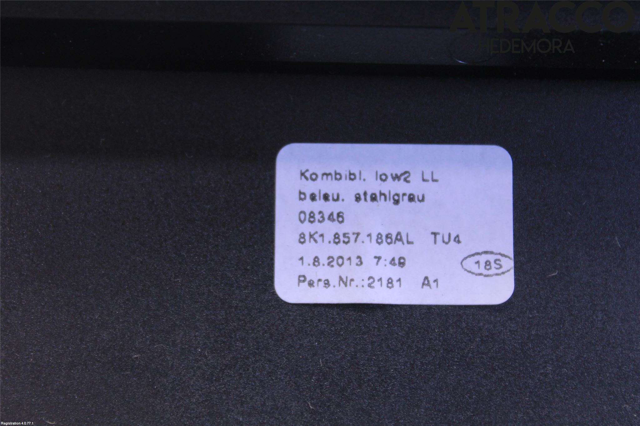 Audi A4 ALLROAD 09-16 Innr Radio Ramme