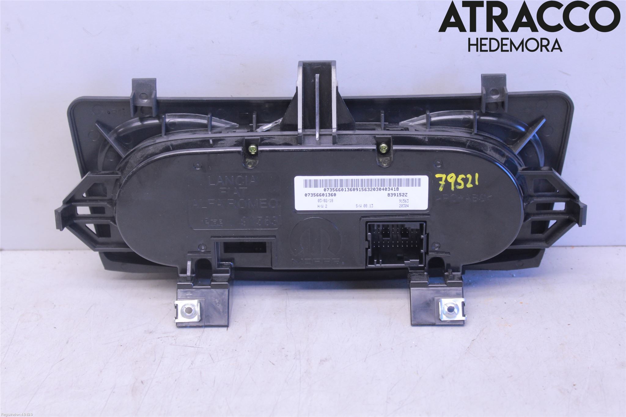 Fiat TIPO/CROSS 16- Varme Ac Betjening-Display