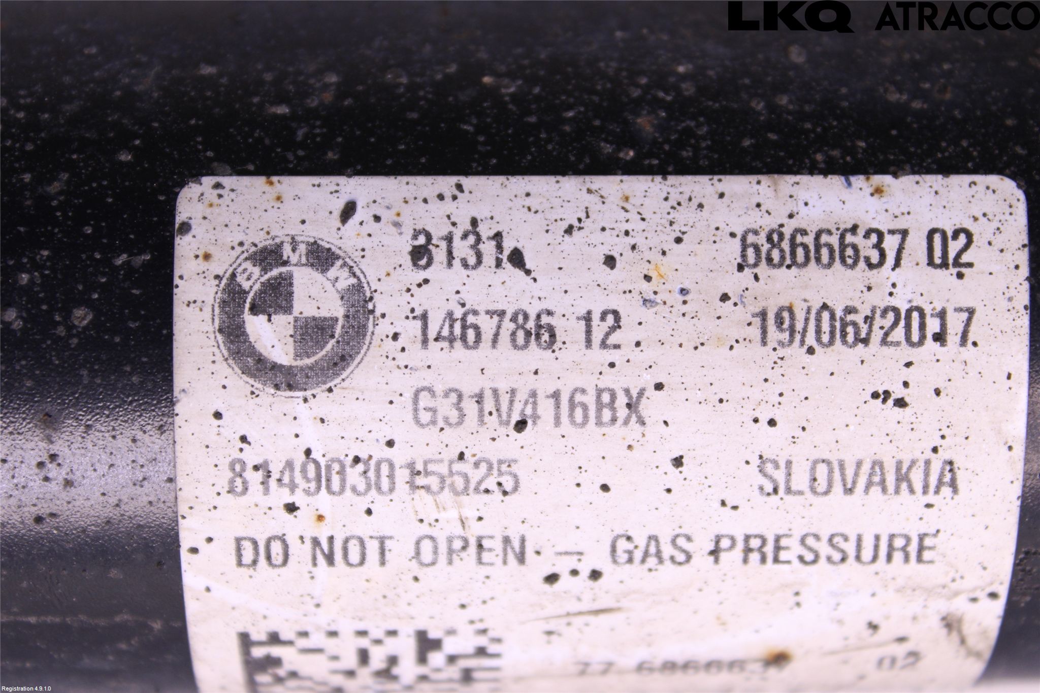 BMW 5 G30/G31/F90 17-23 Fjærbein Foran Venstre
