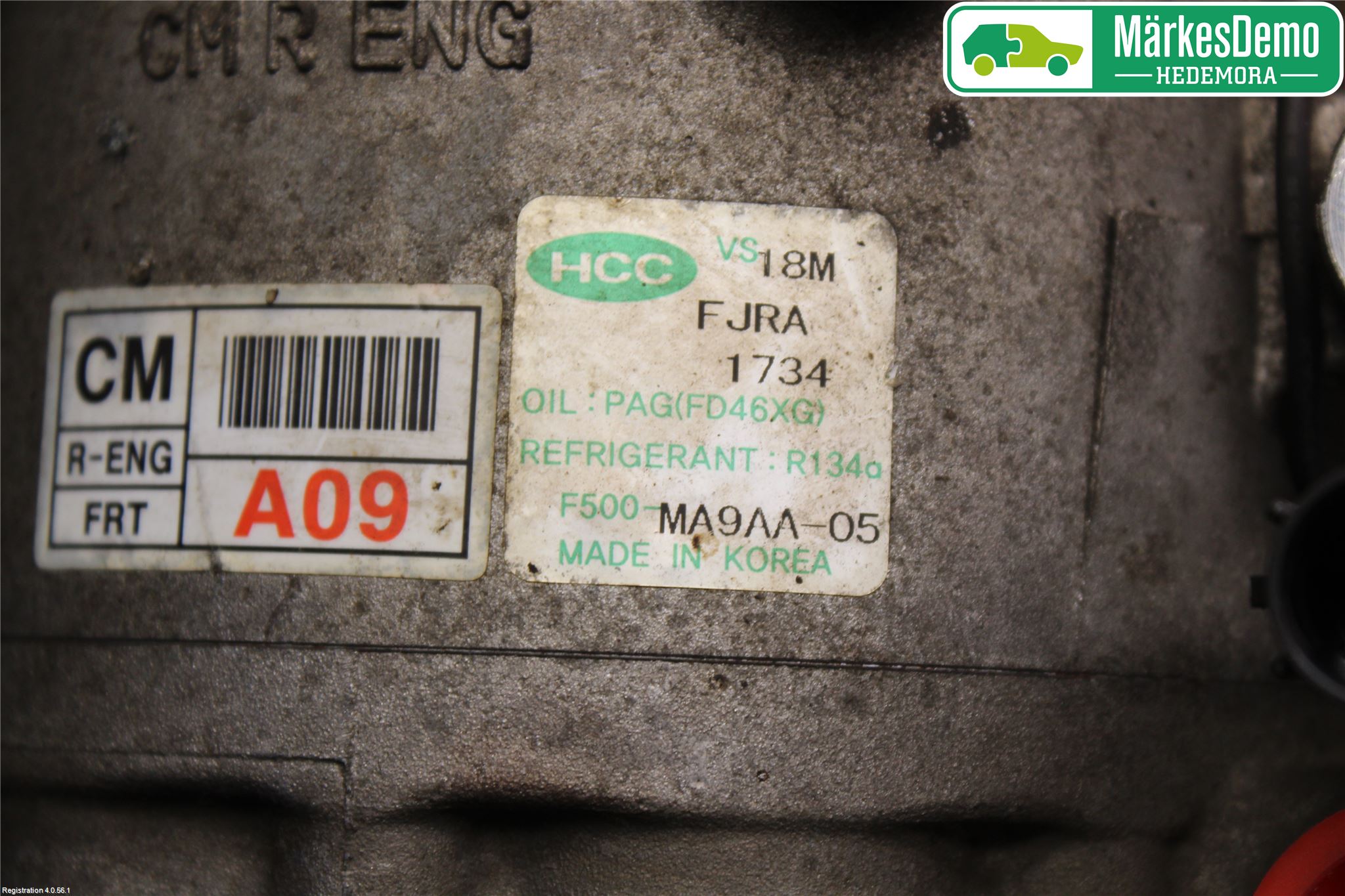 Hyundai SANTA FE  06-12 Varme Ac Kompressor