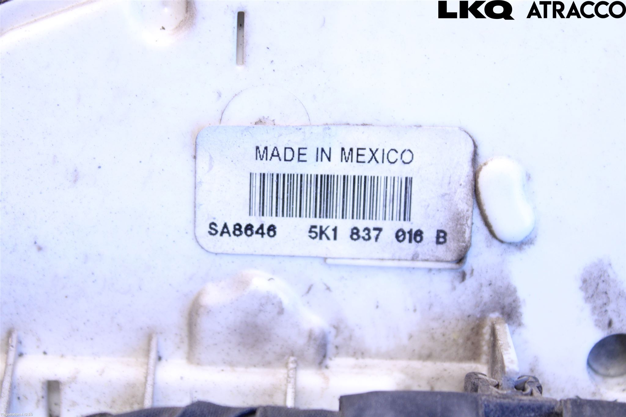 Volkswagen VW JETTA VI 11- Dørlås - Låsekasse